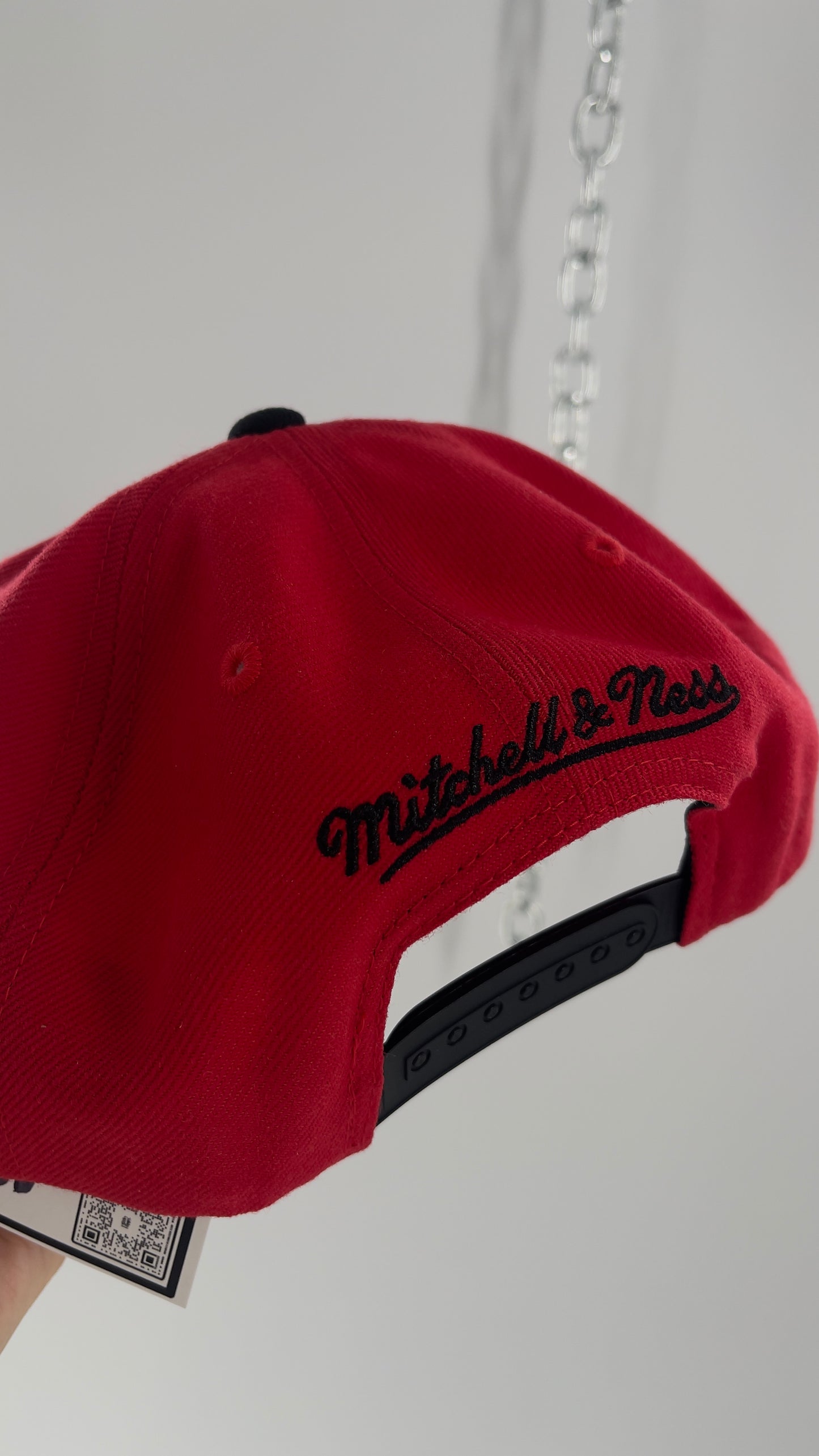 Mitchell and Ness Chicago Bulls Embroidered Snap Back