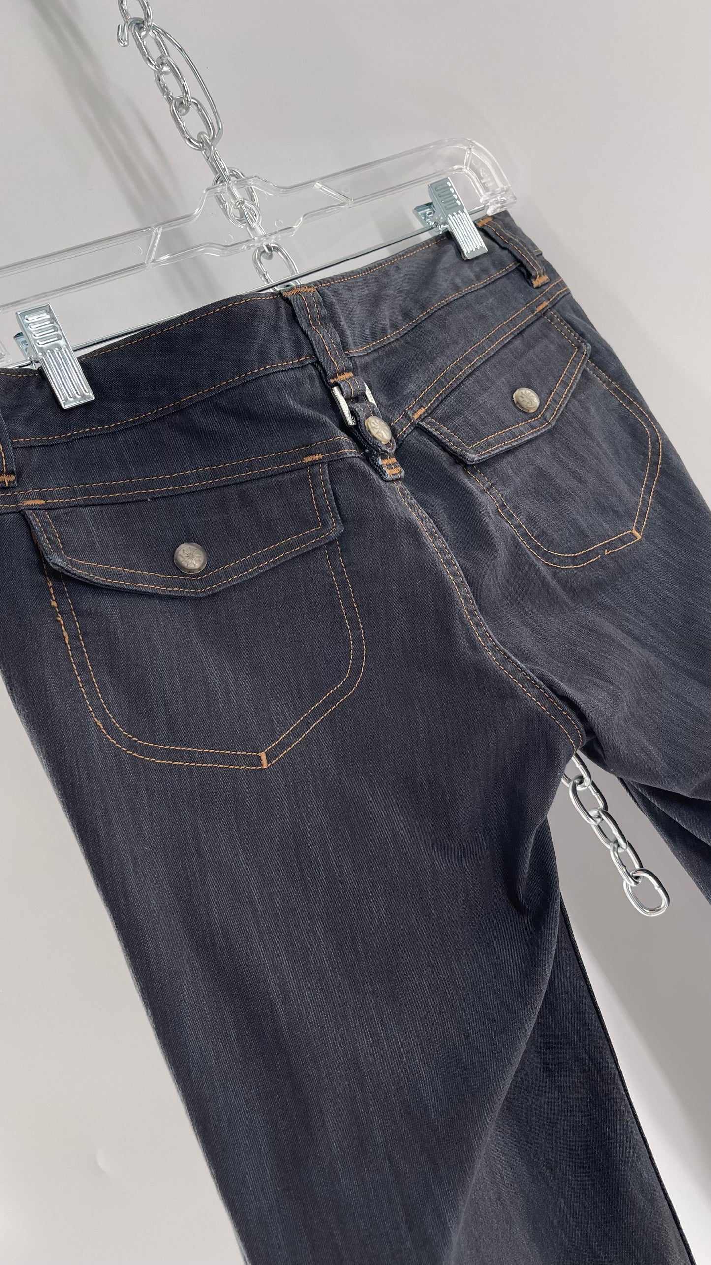 Athleta Flare Denim Cargos (6)