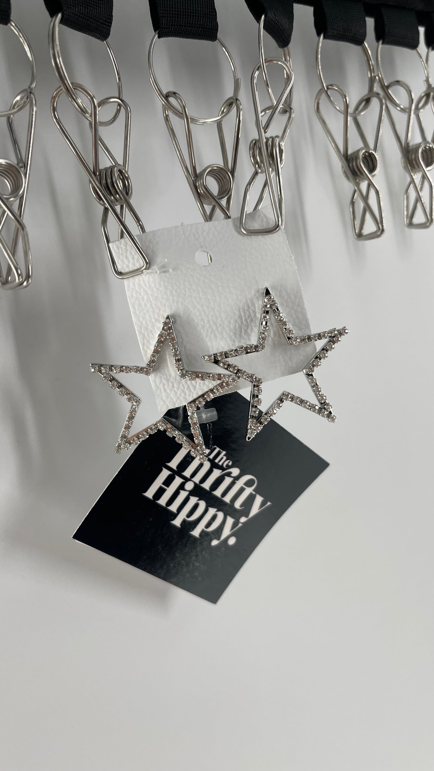 Free People Rhinestone Crystal Star Earring