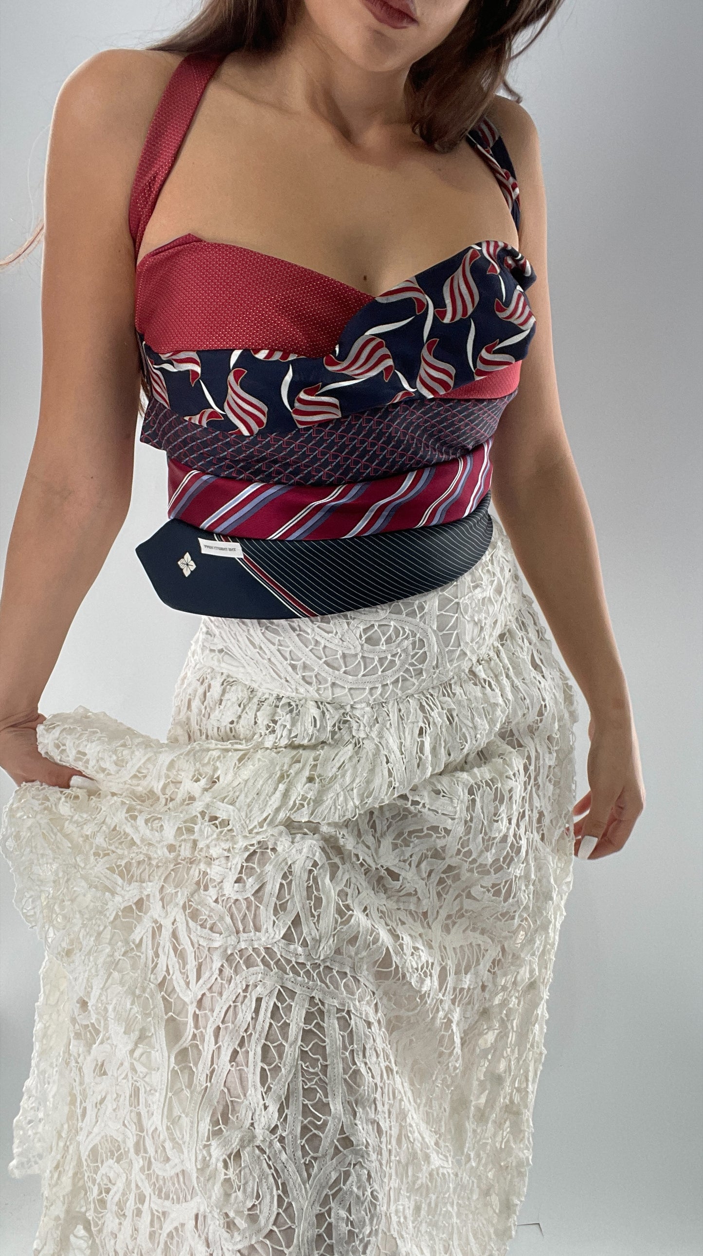 All Tied Up Fourth of July Top (One Size)