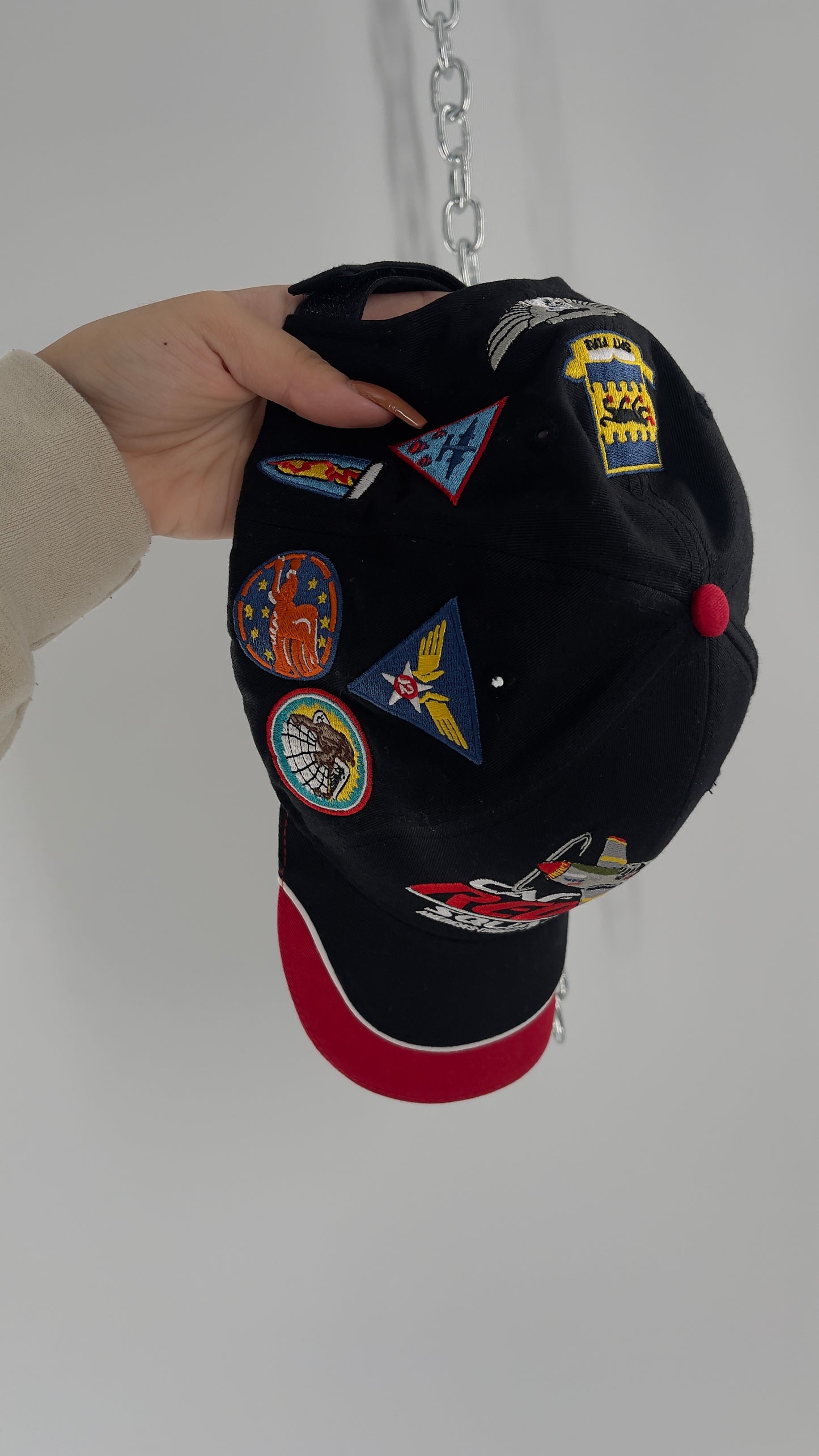 Vintage CAF Redtail Squadron Badge Patch Baseball Hat
