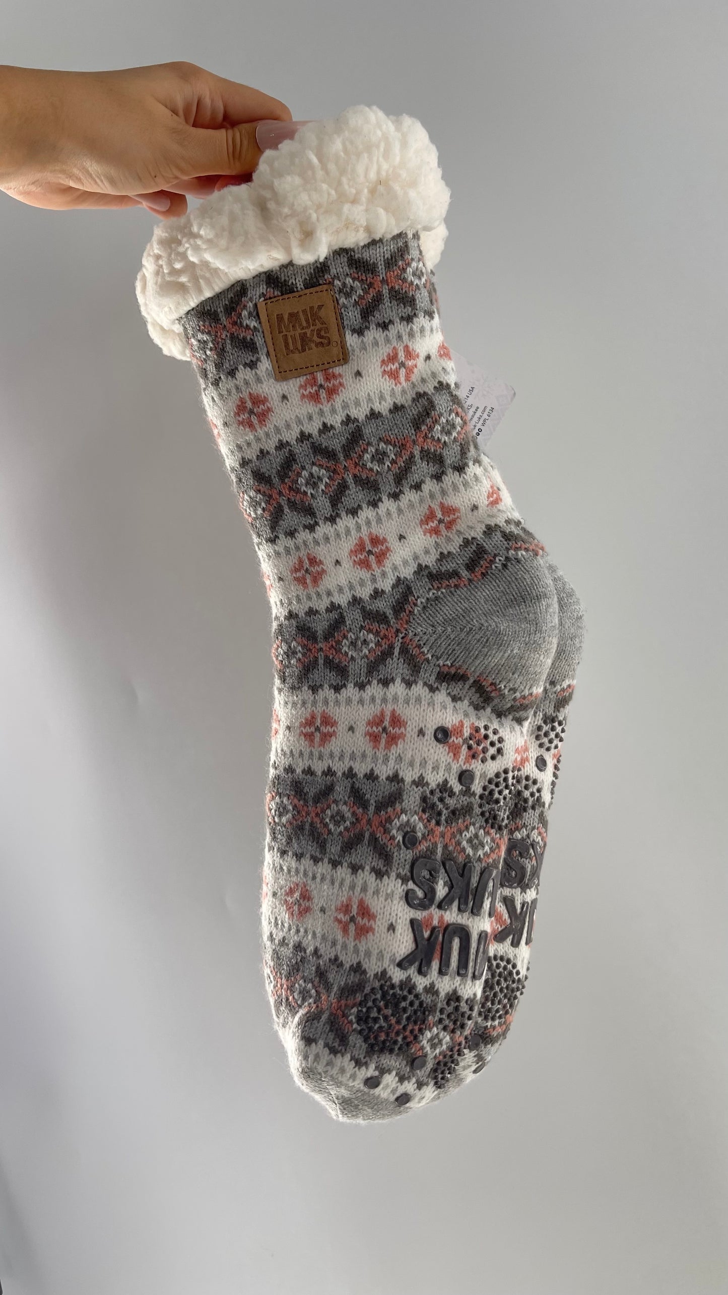 MukLuks Comfy Knit Socks with Tags
