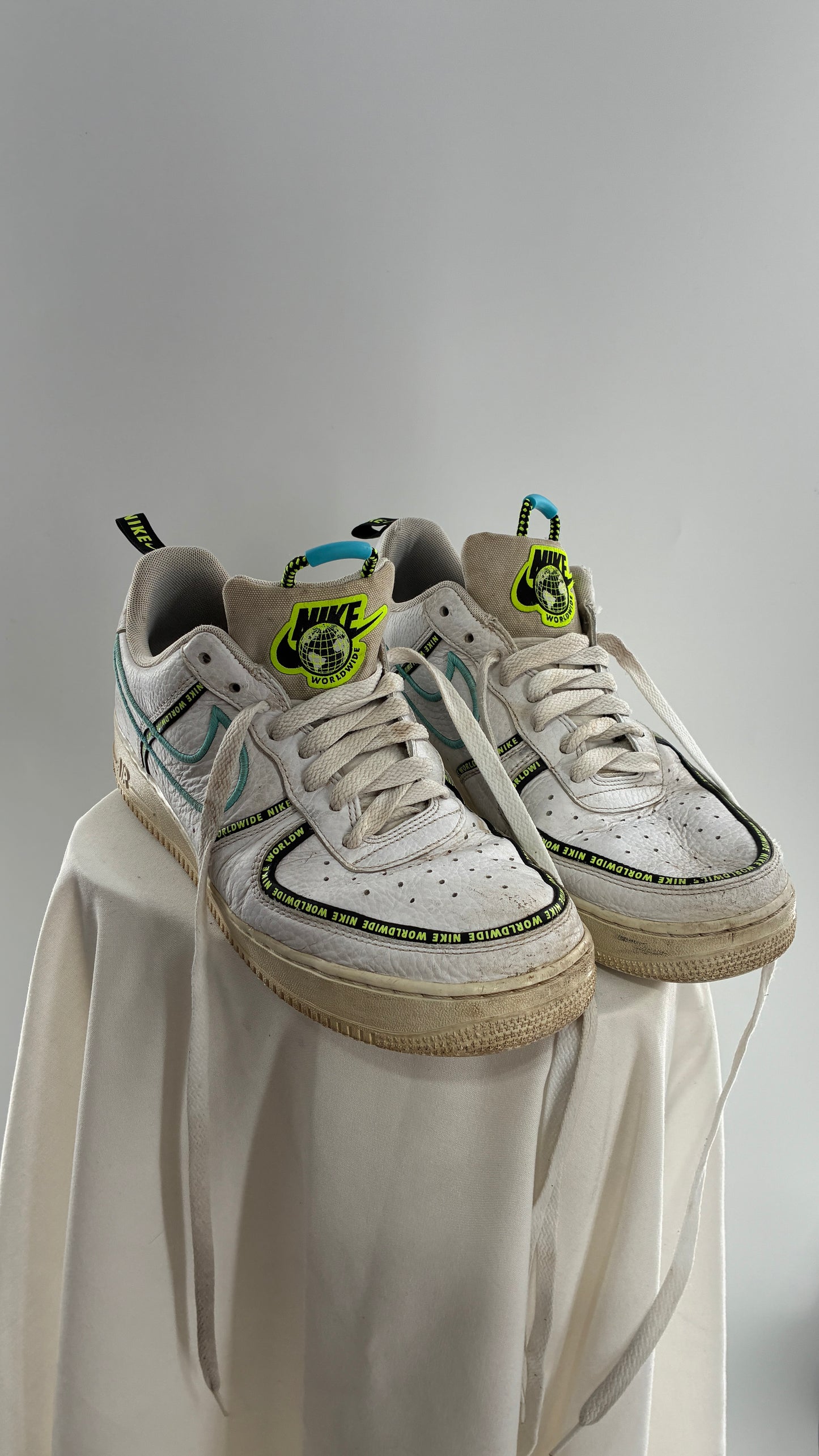 Vintage Rare NIKE Air Force 1 Premium Worldwide Pack Fury Mens (12)