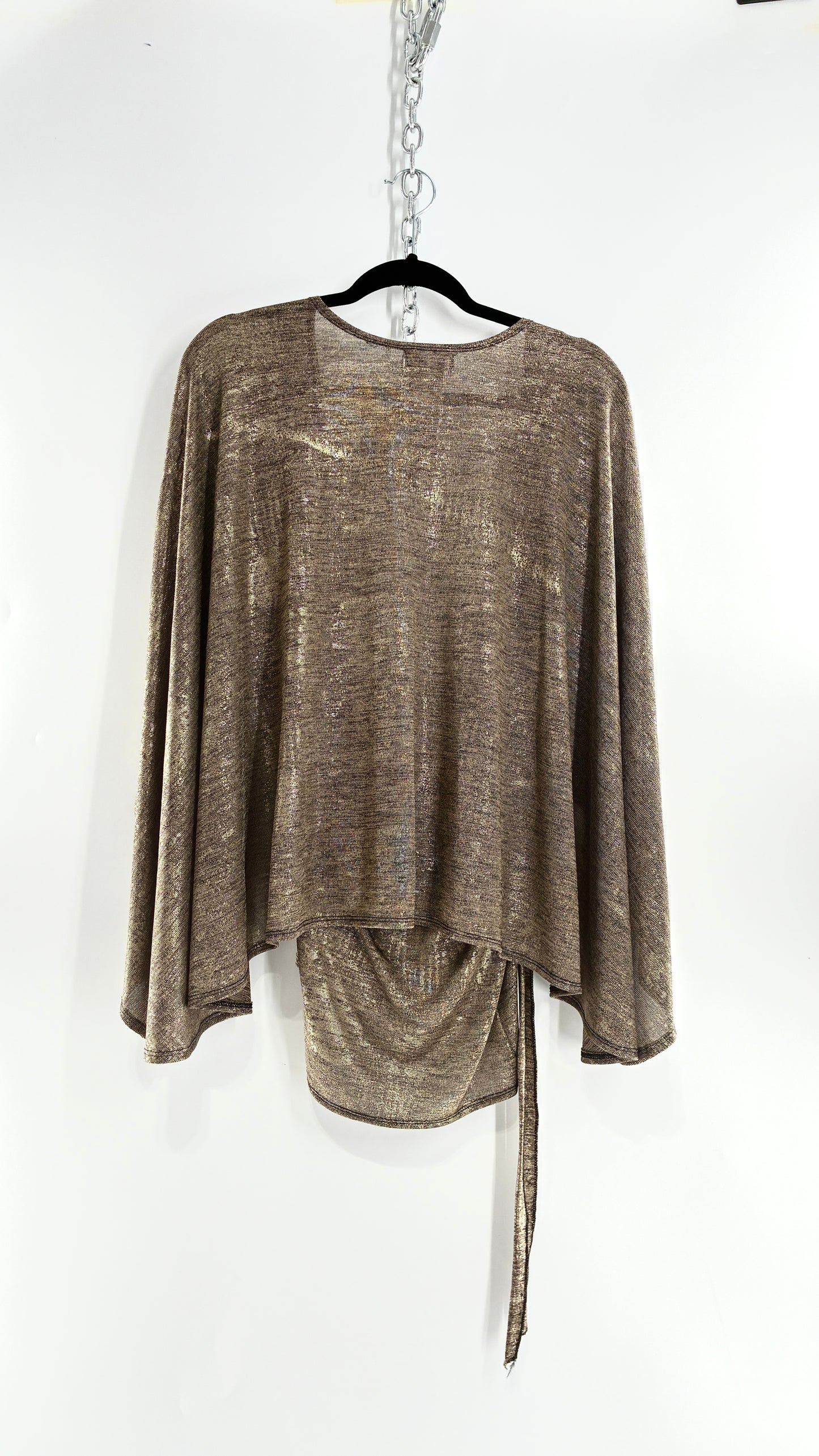 Free People Multi Metal Tone Cape (One Size)