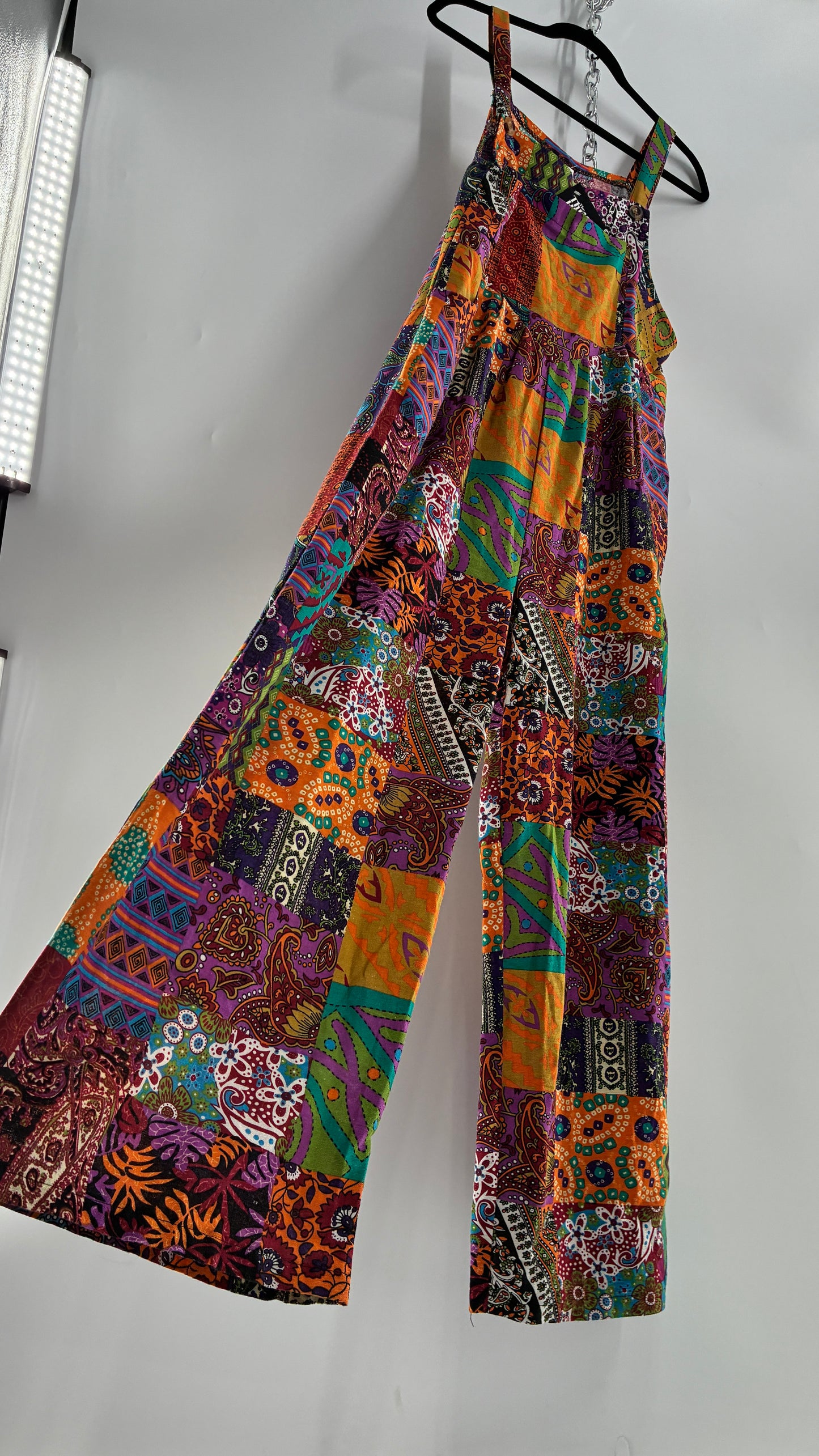 Vintage Patchwork Jumpsuit (Medium)