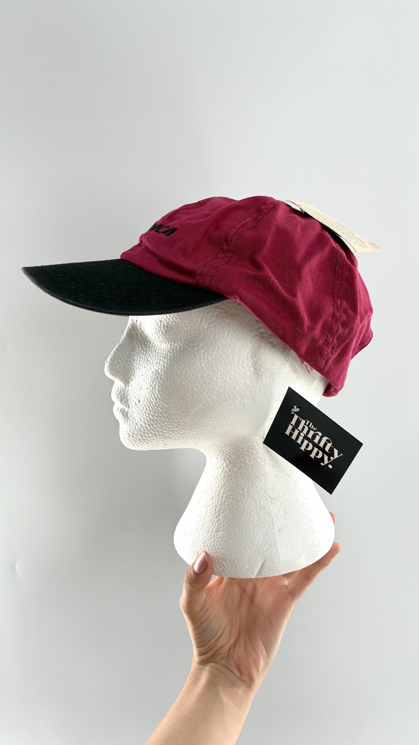 Deadstock Vintage 1980s NORDICA Sportswear Baseball Hat with Tags Attached
