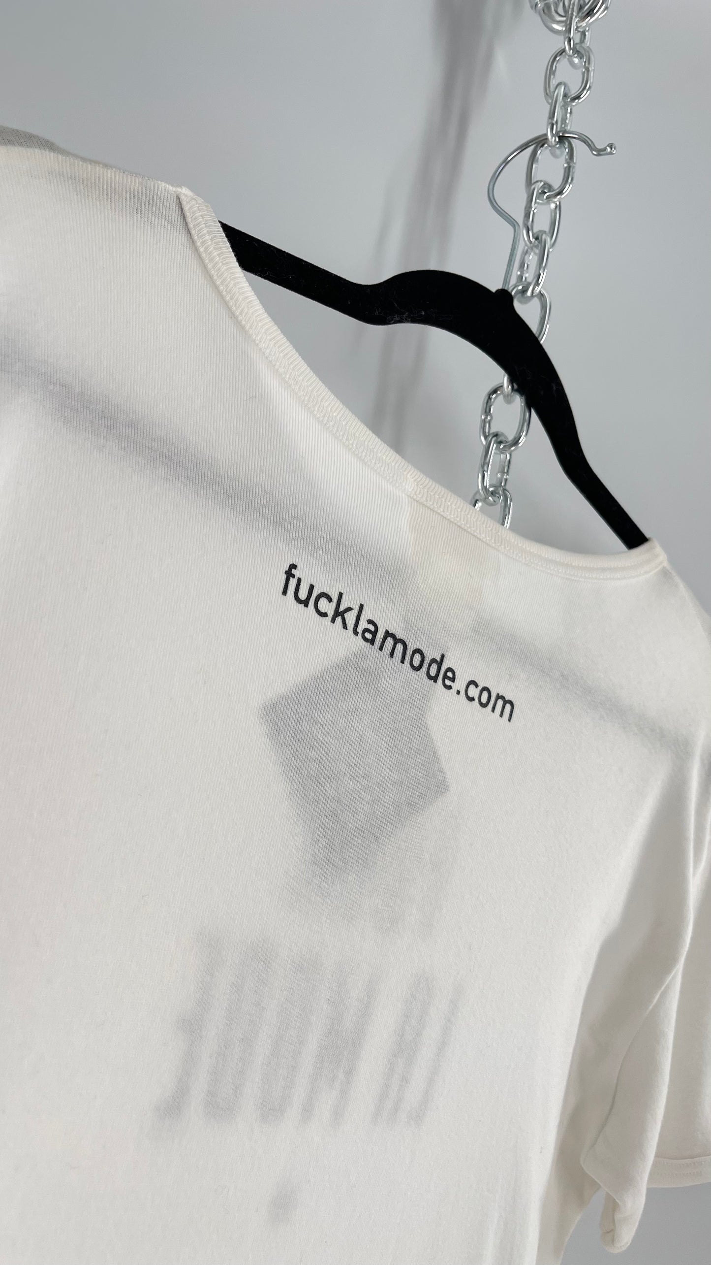 Deadstock Vintage Fuck La Mode T Shirt with Tags Attached (Large)