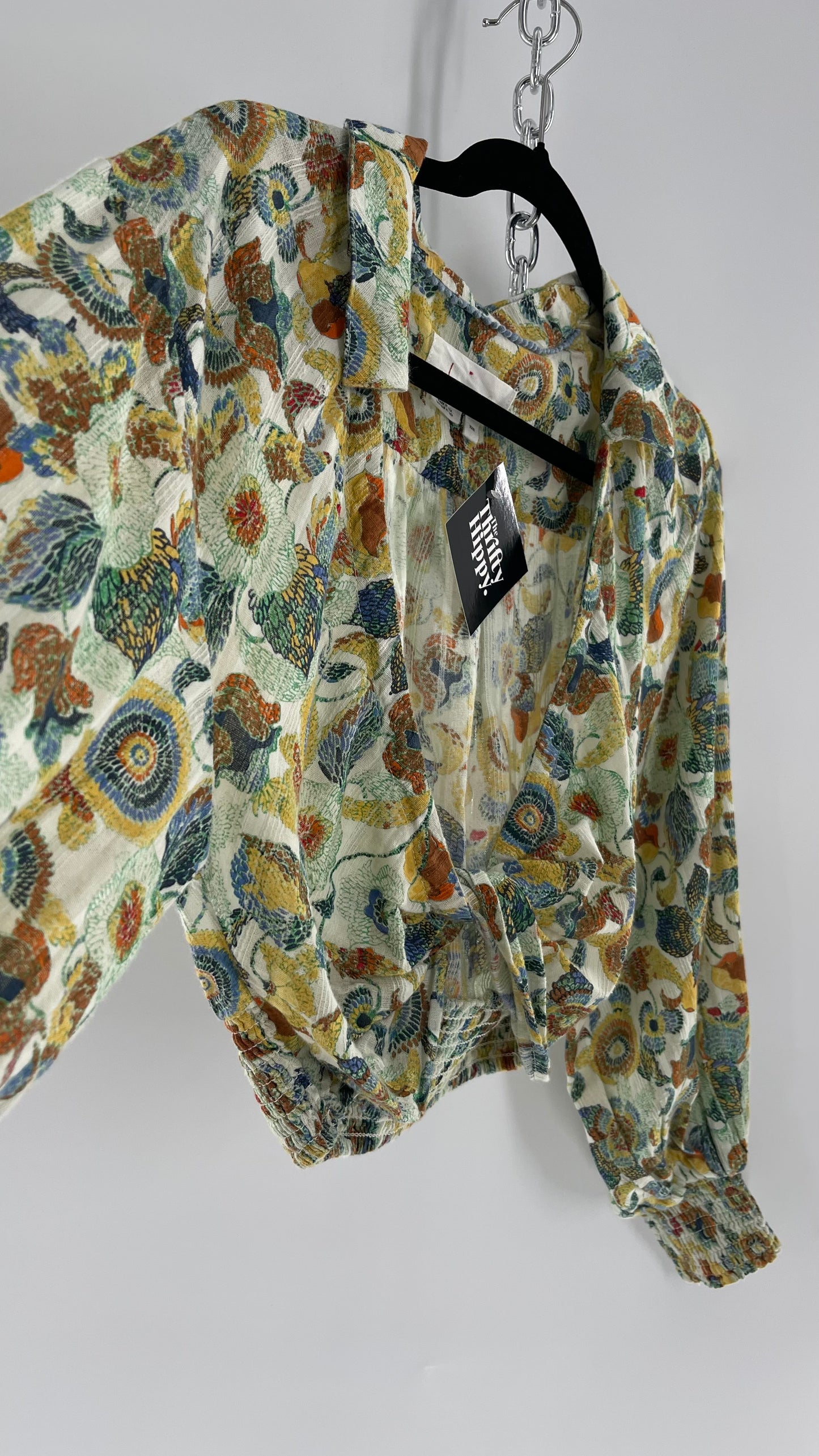 Anthropologie Collared Crop (XXS)