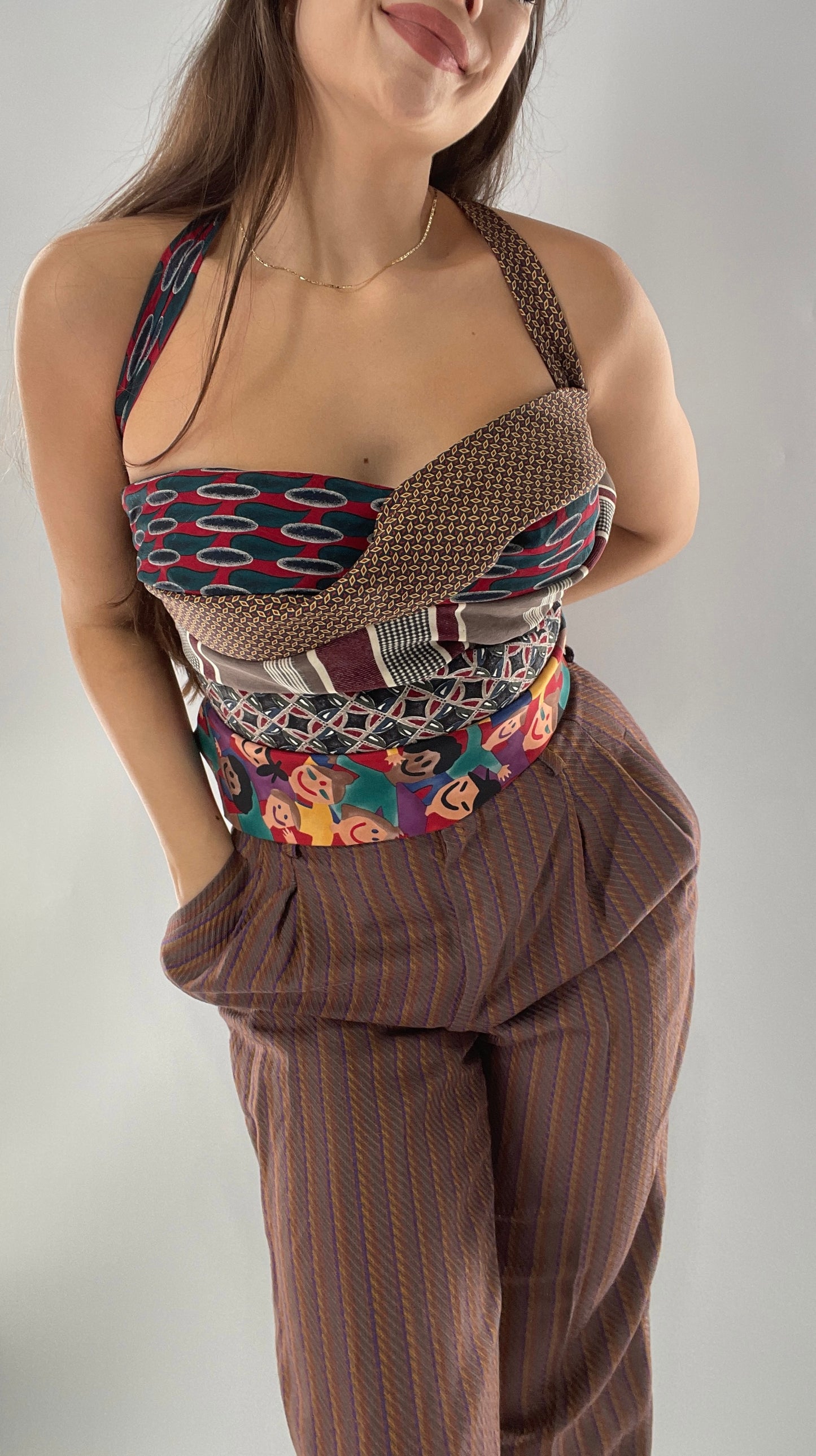All Tied Up Custom Handmade Top (One Size)