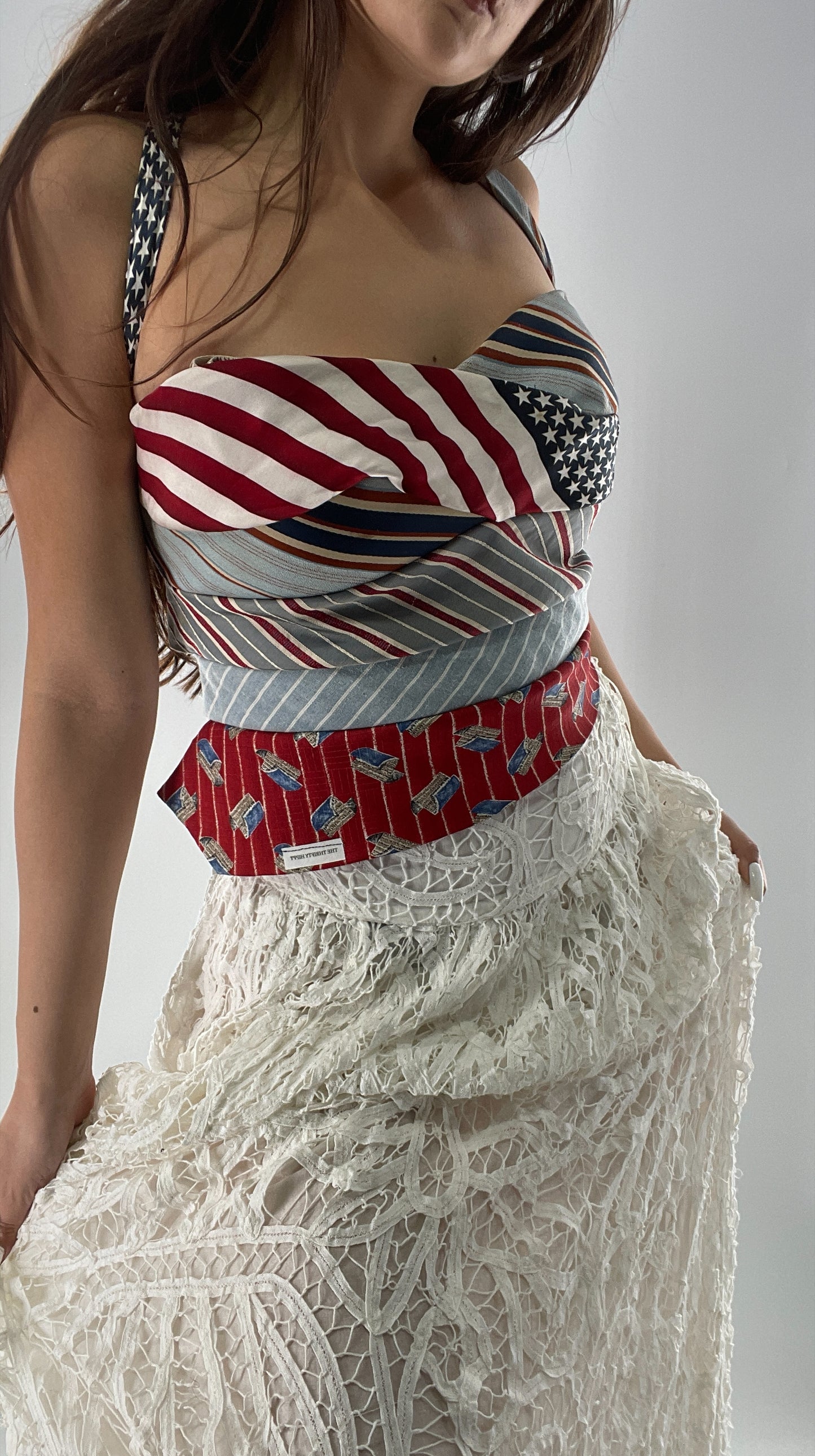 All Tied Up Custom Fourth of July (One Size)