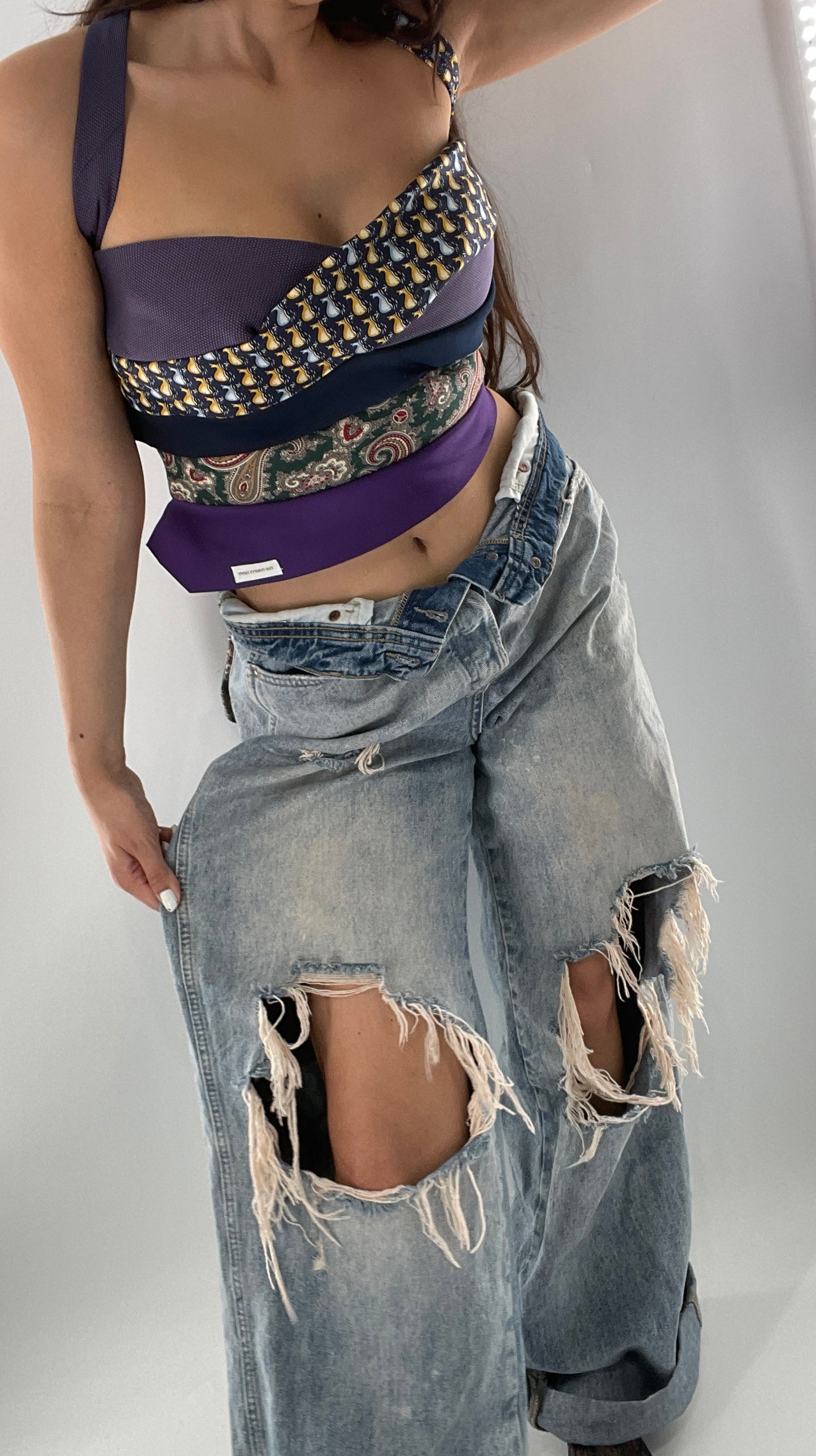 All Tied Up Custom Handmade Top (One Size)