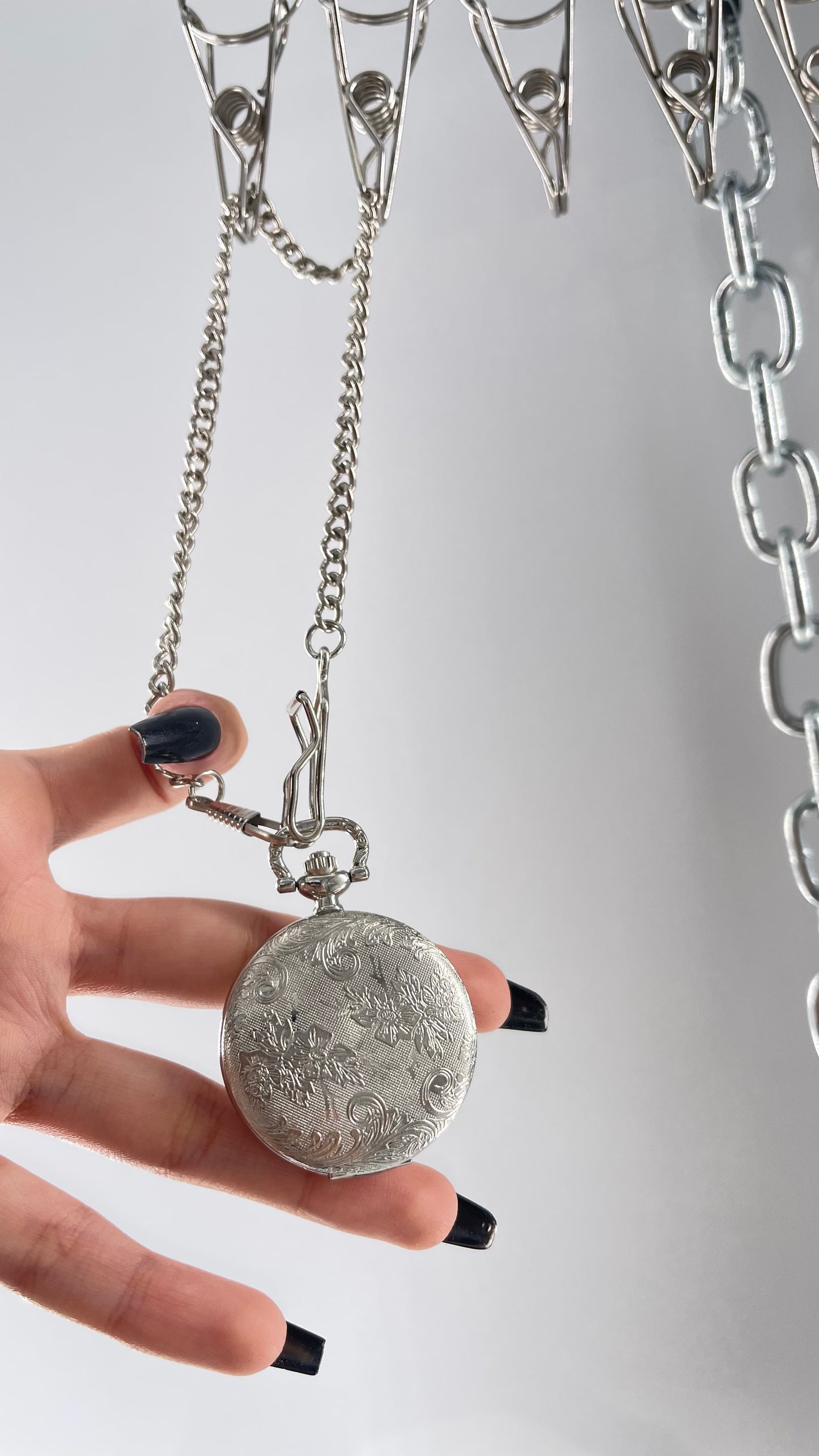 Vintage Watch Choker/Pocket Watch with Chain