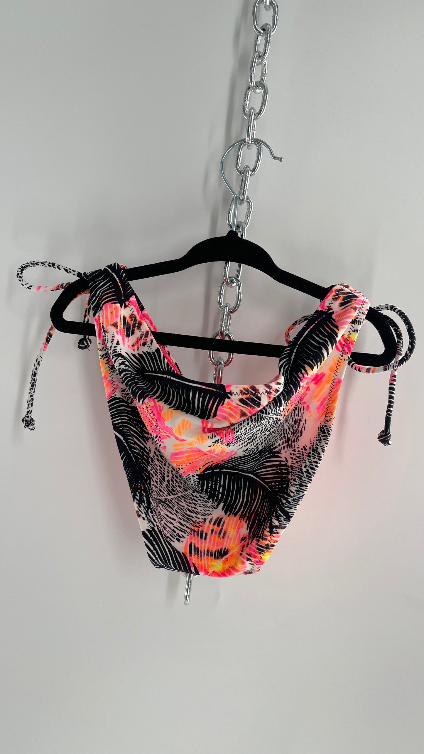 Vintage American Eagle Black/White/Neon Bottoms (Small)