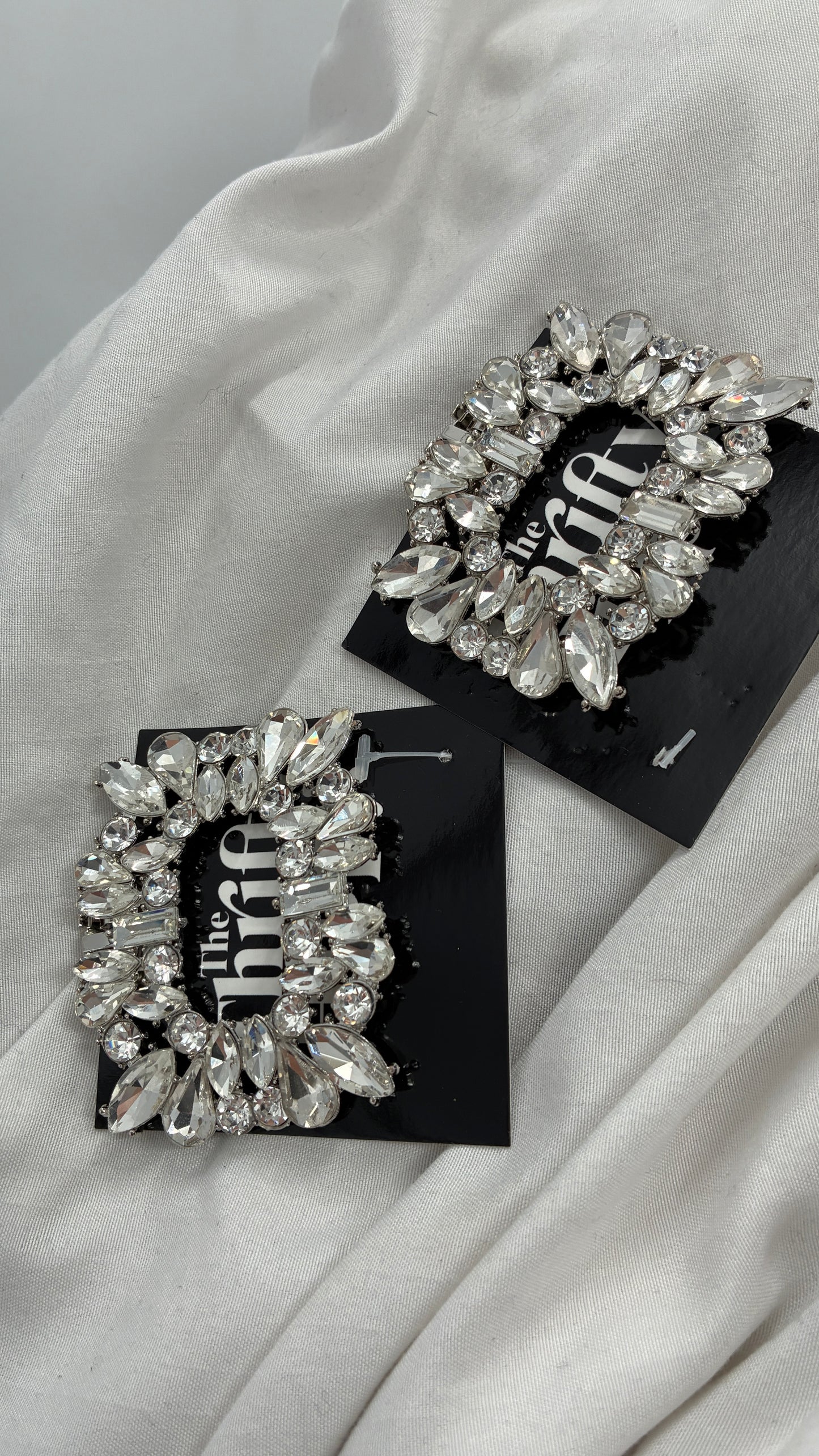 Rhinestone Crystal Shoe Clips