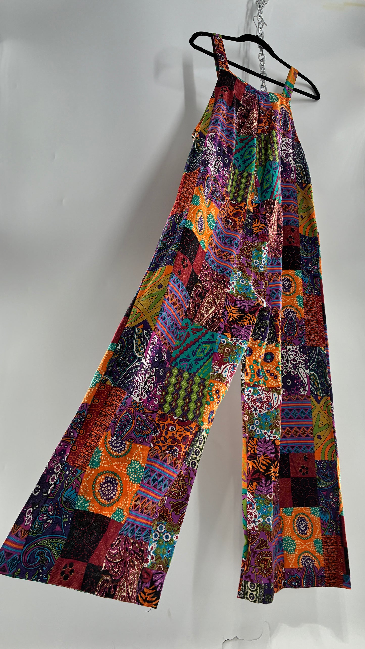 Vintage Patchwork Jumpsuit (Medium)