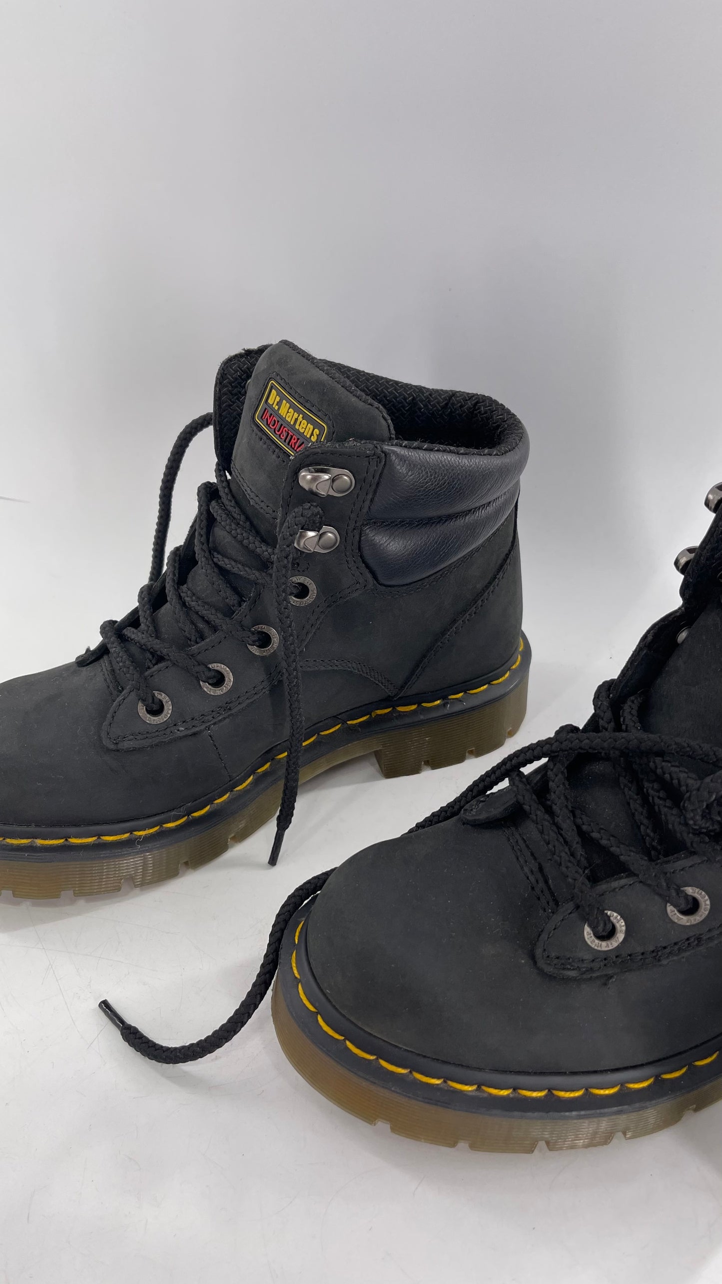 Doc Martens Industrial Black Combat Boots (6)