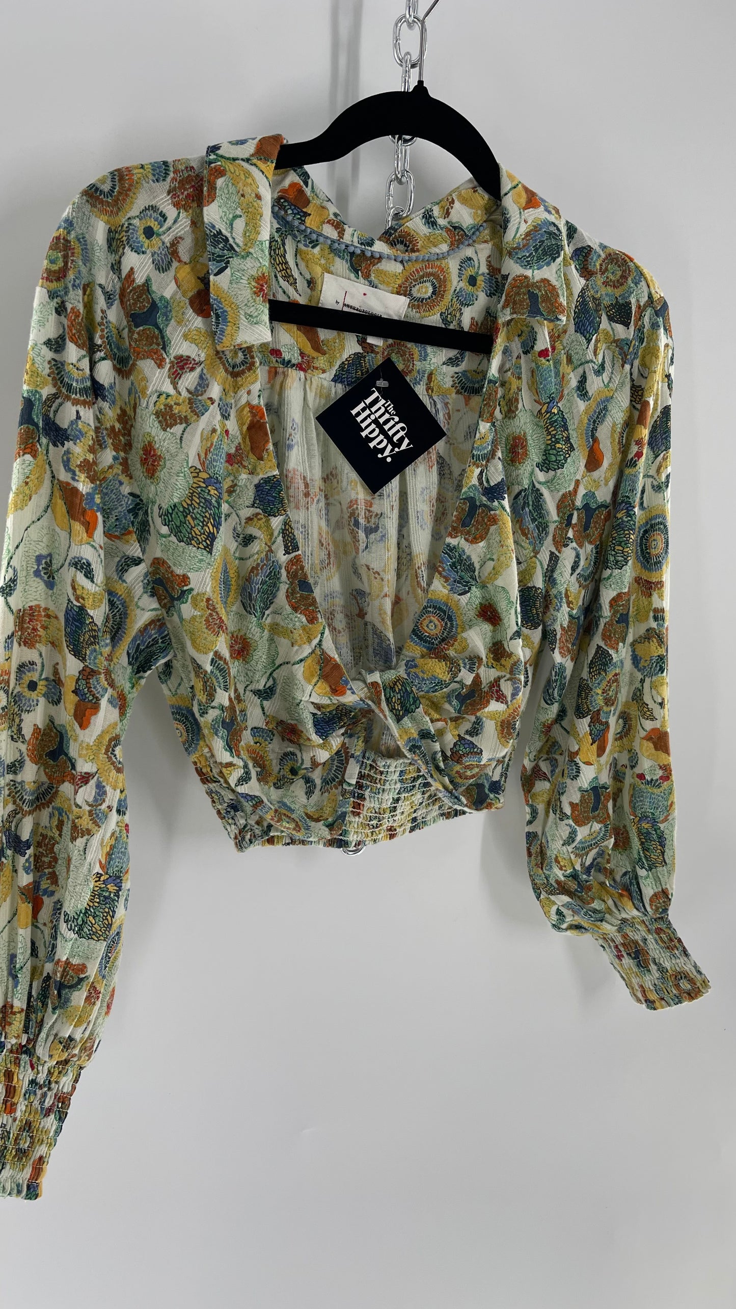 Anthropologie Collared Crop (XXS)