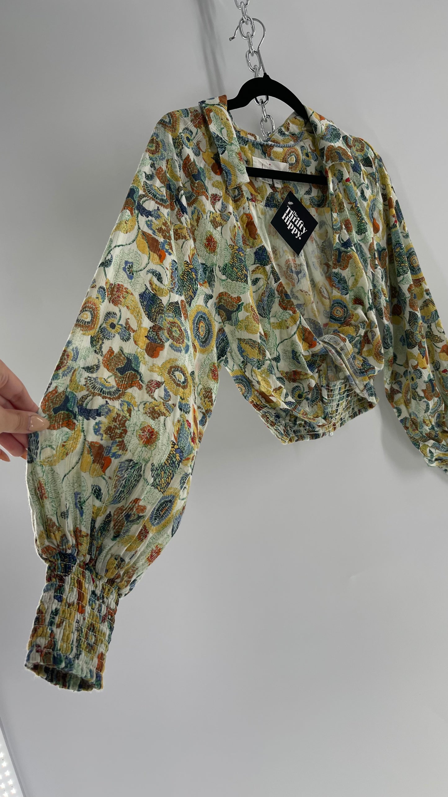 Anthropologie Collared Crop (XXS)