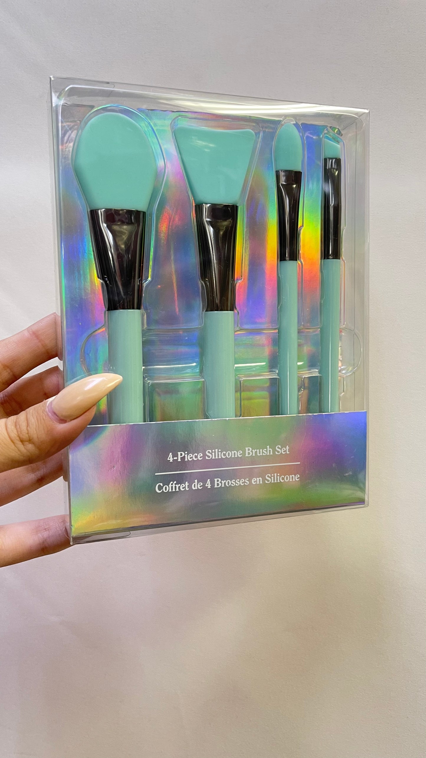 Urban Outfitters Baby Blue Silicone Brush Set
