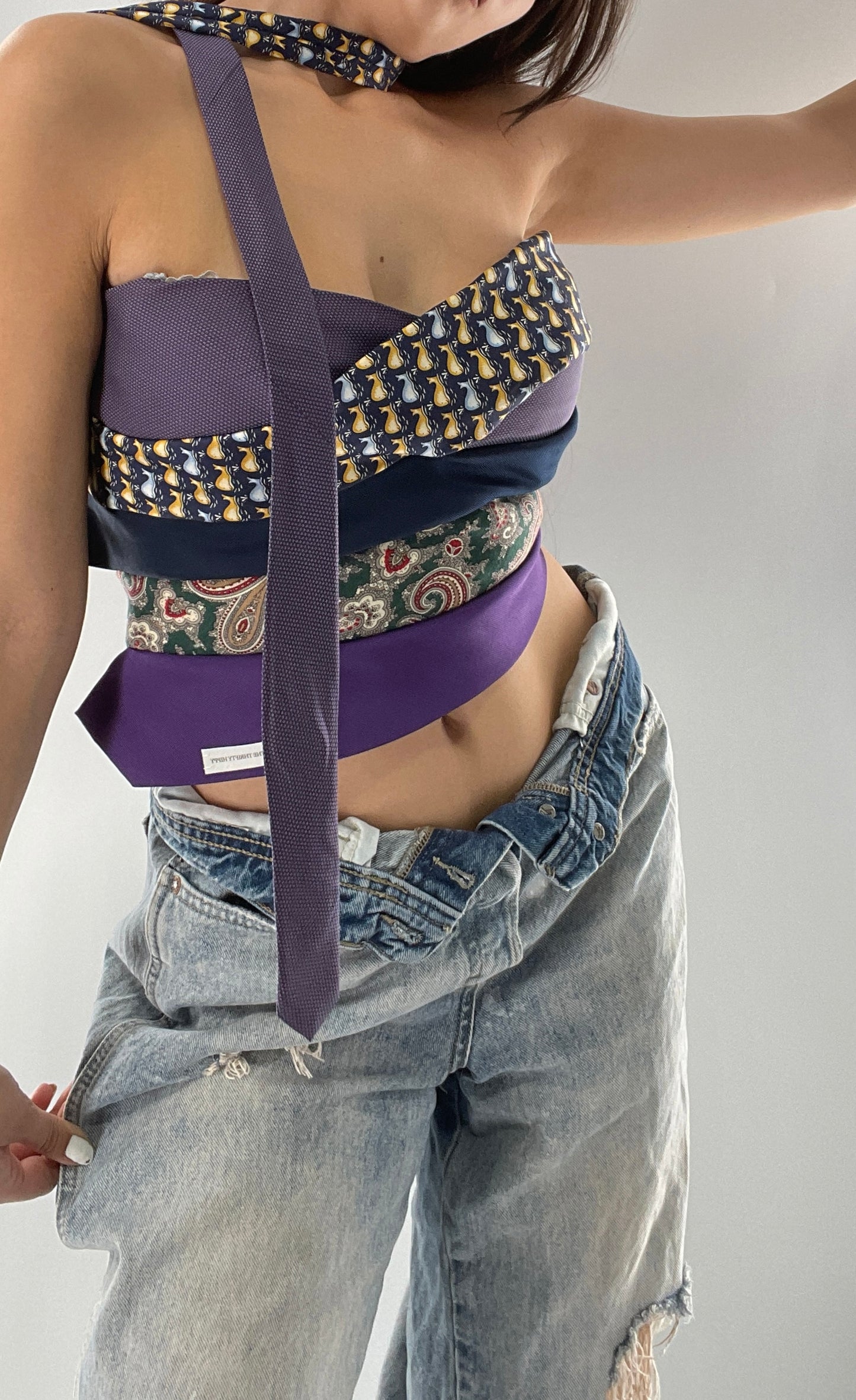 All Tied Up Custom Handmade Top (One Size)