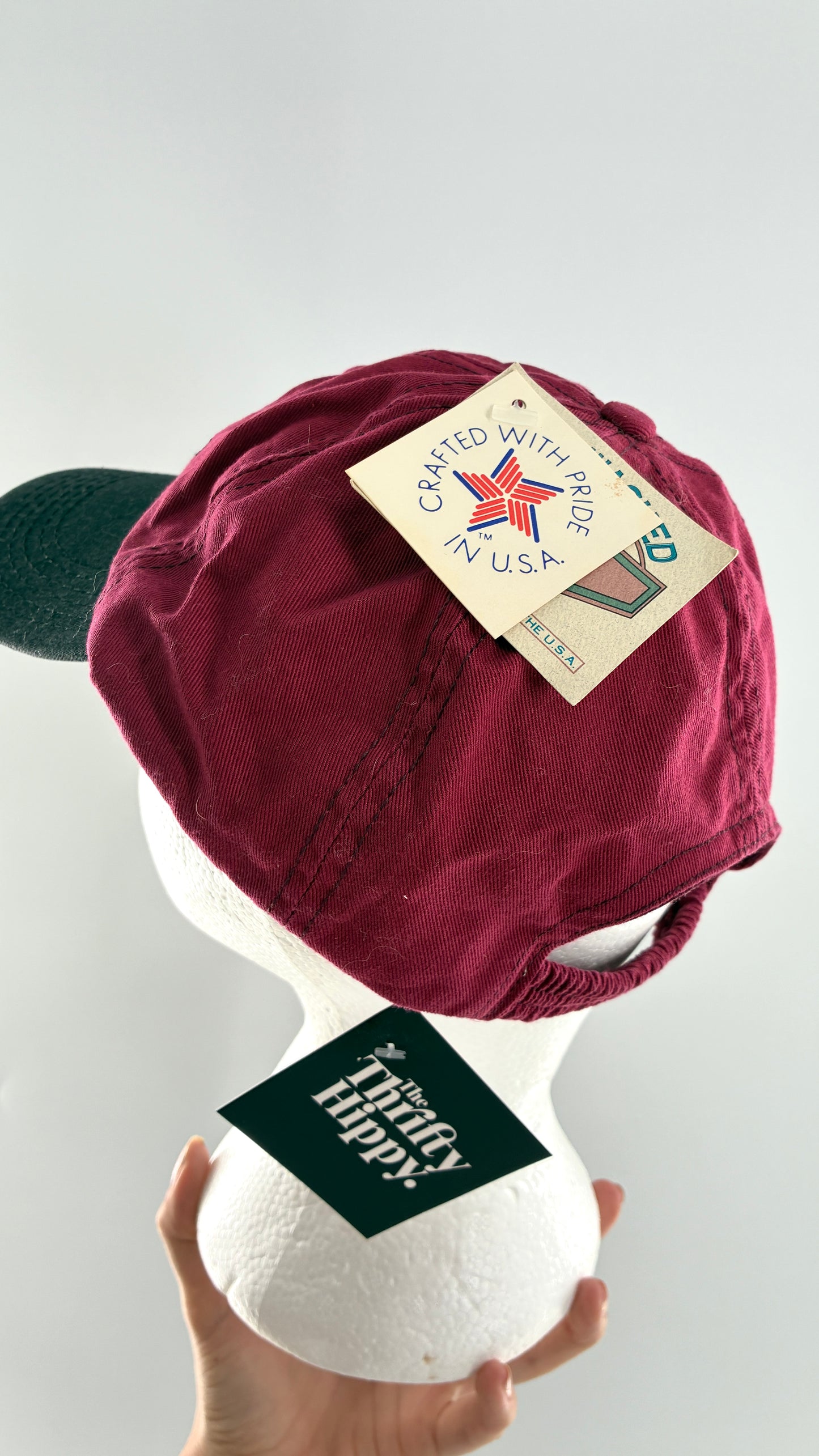 Deadstock Vintage 1980s NORDICA Sportswear Baseball Hat with Tags Attached