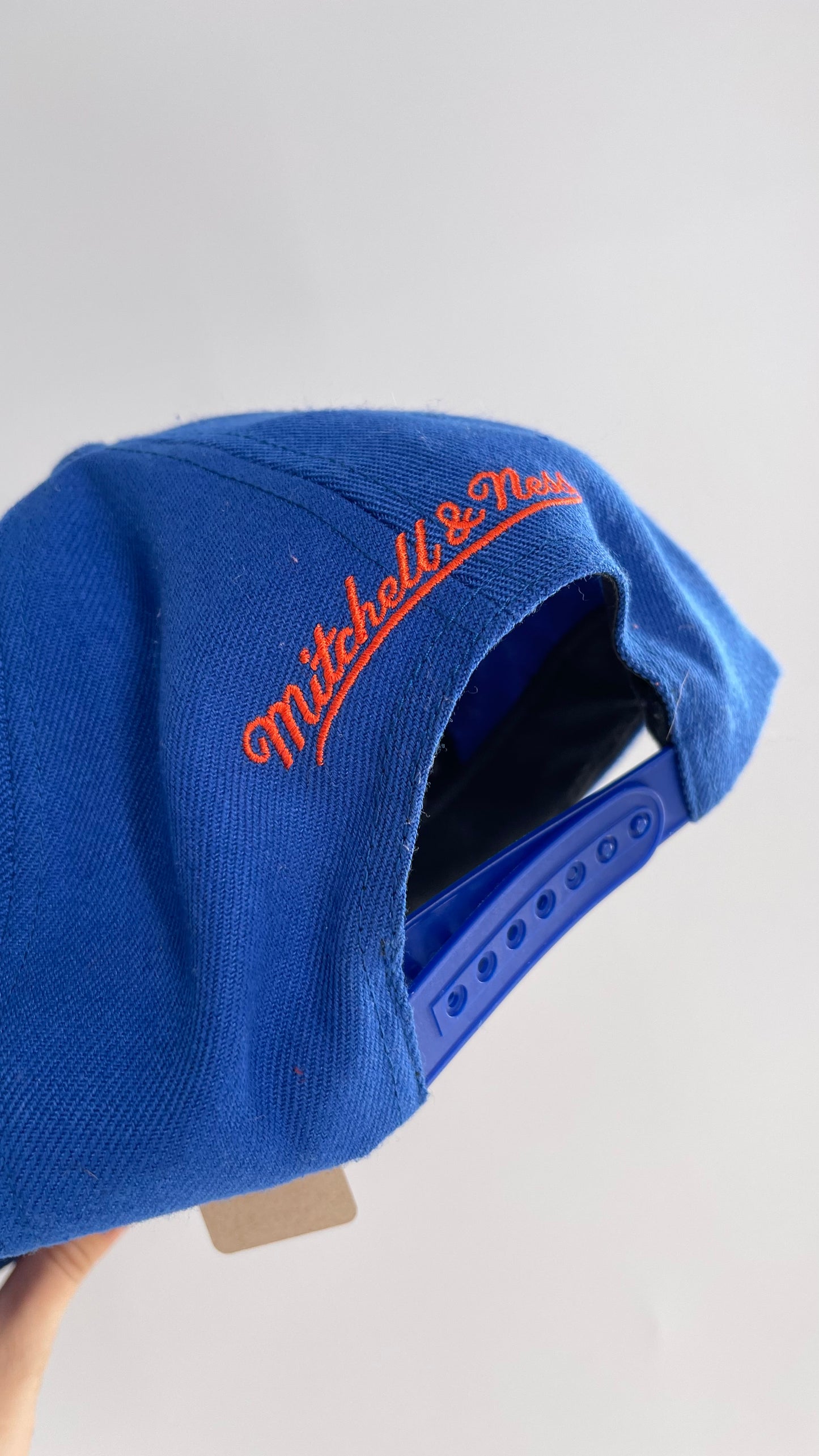 Vintage Knicks Mitchell & Ness SnapBack Hat Embroidered Logo