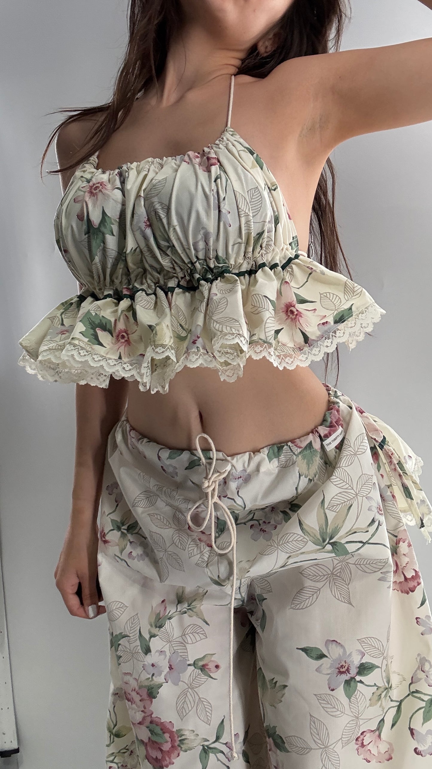 Vintage Floral Handmade Two Piece Play Set (XS-M)