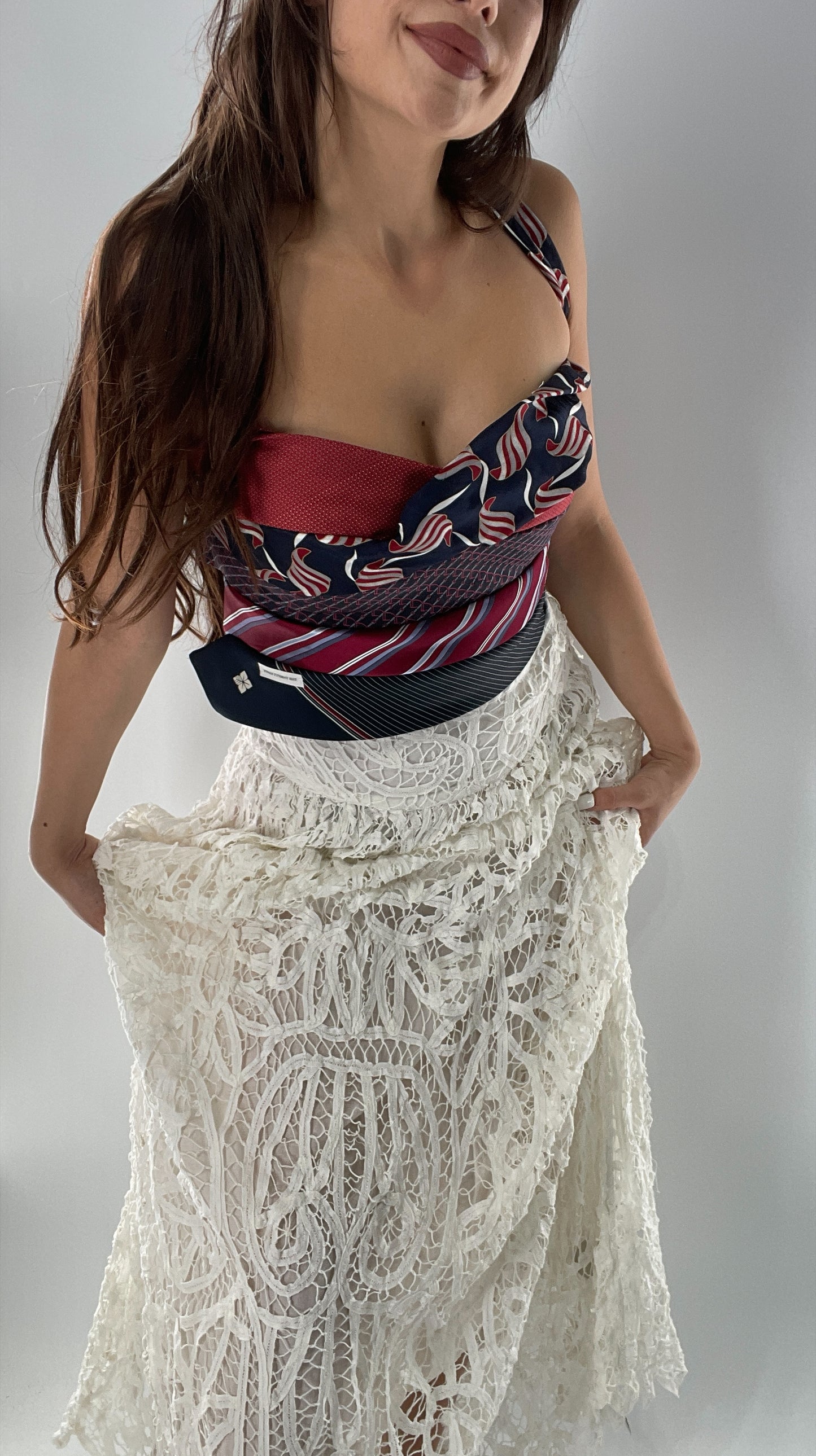 All Tied Up Fourth of July Top (One Size)