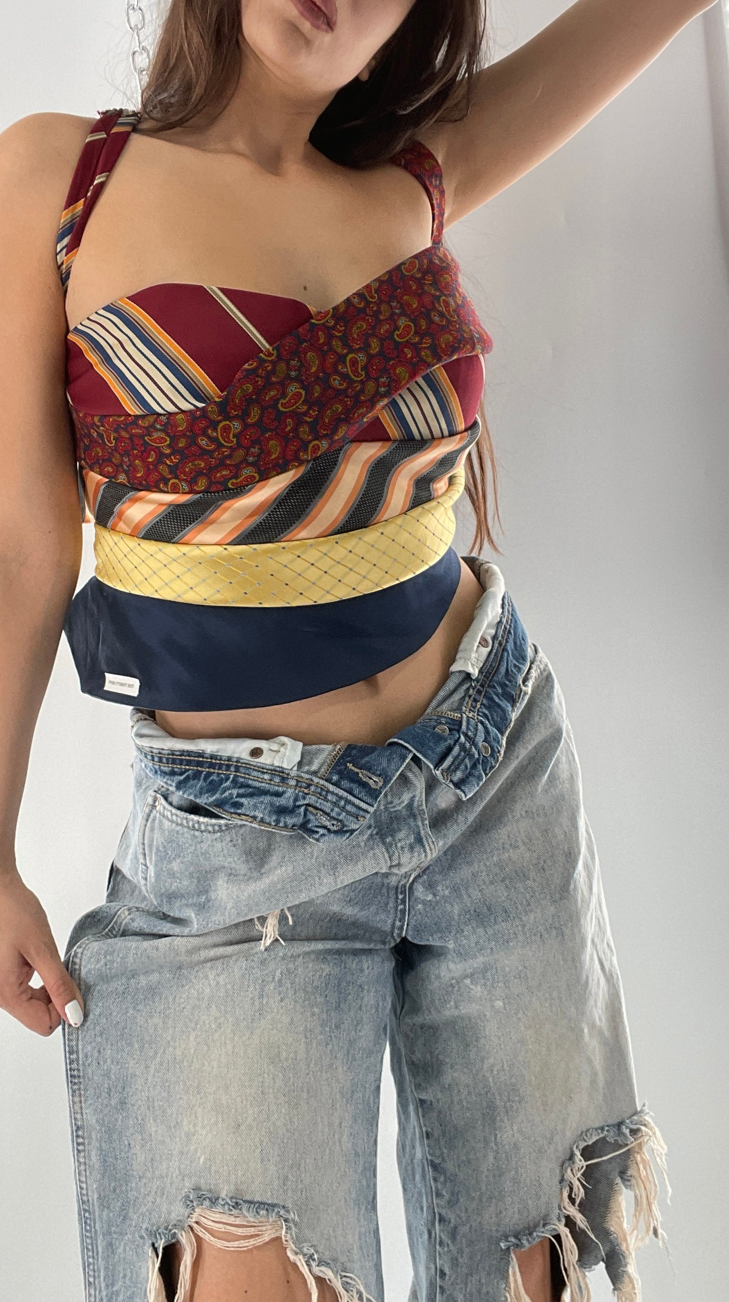 All Tied Up Custom Handmade Top (One Size)
