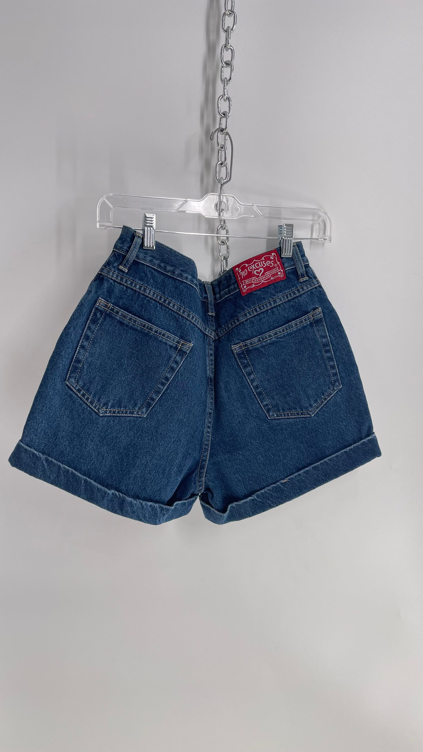 Vintage 1990s No Excuses Denim Shorts (11/12)