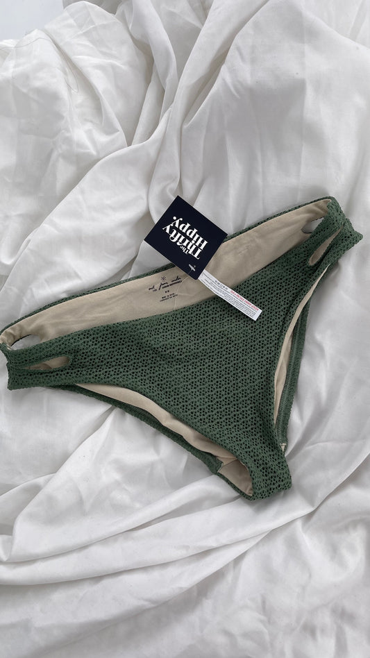Urban Outfitters Out From Under Green Lacy Swim Bottoms (Medium)
