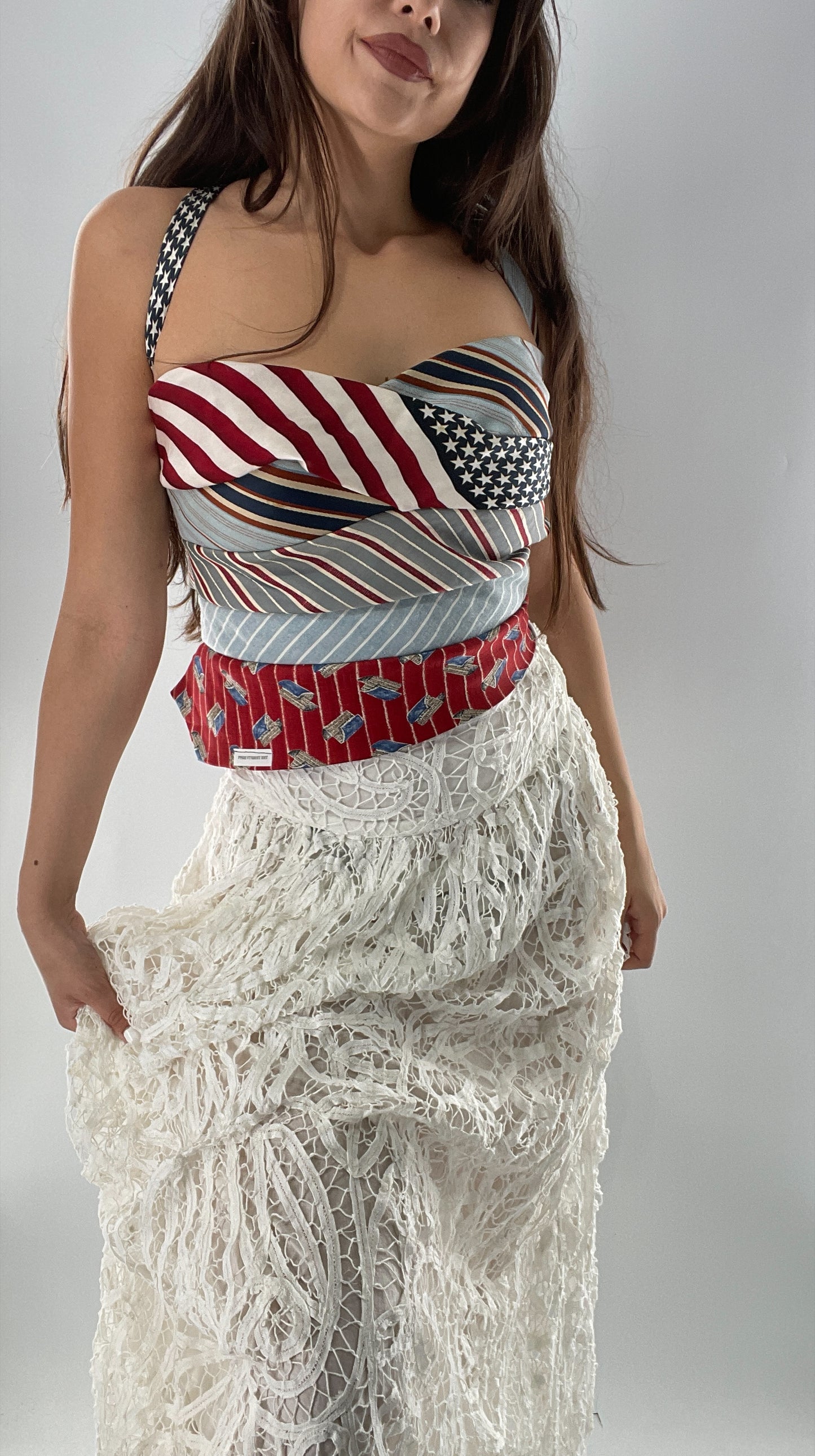 All Tied Up Custom Fourth of July (One Size)