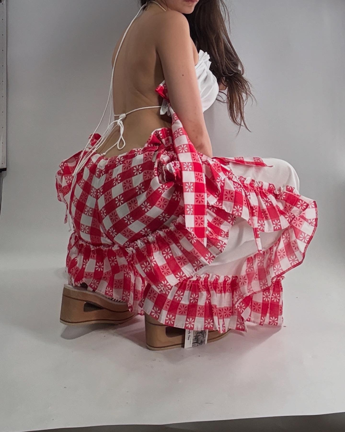 Vintage Handmade Picnic Two Piece Set (XS-M)