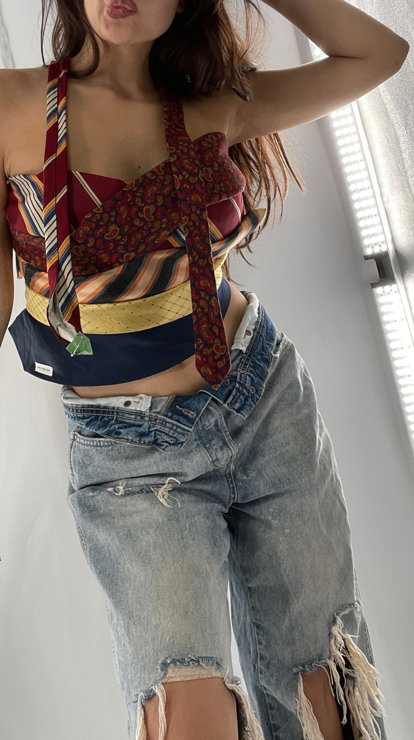 All Tied Up Custom Handmade Top (One Size)