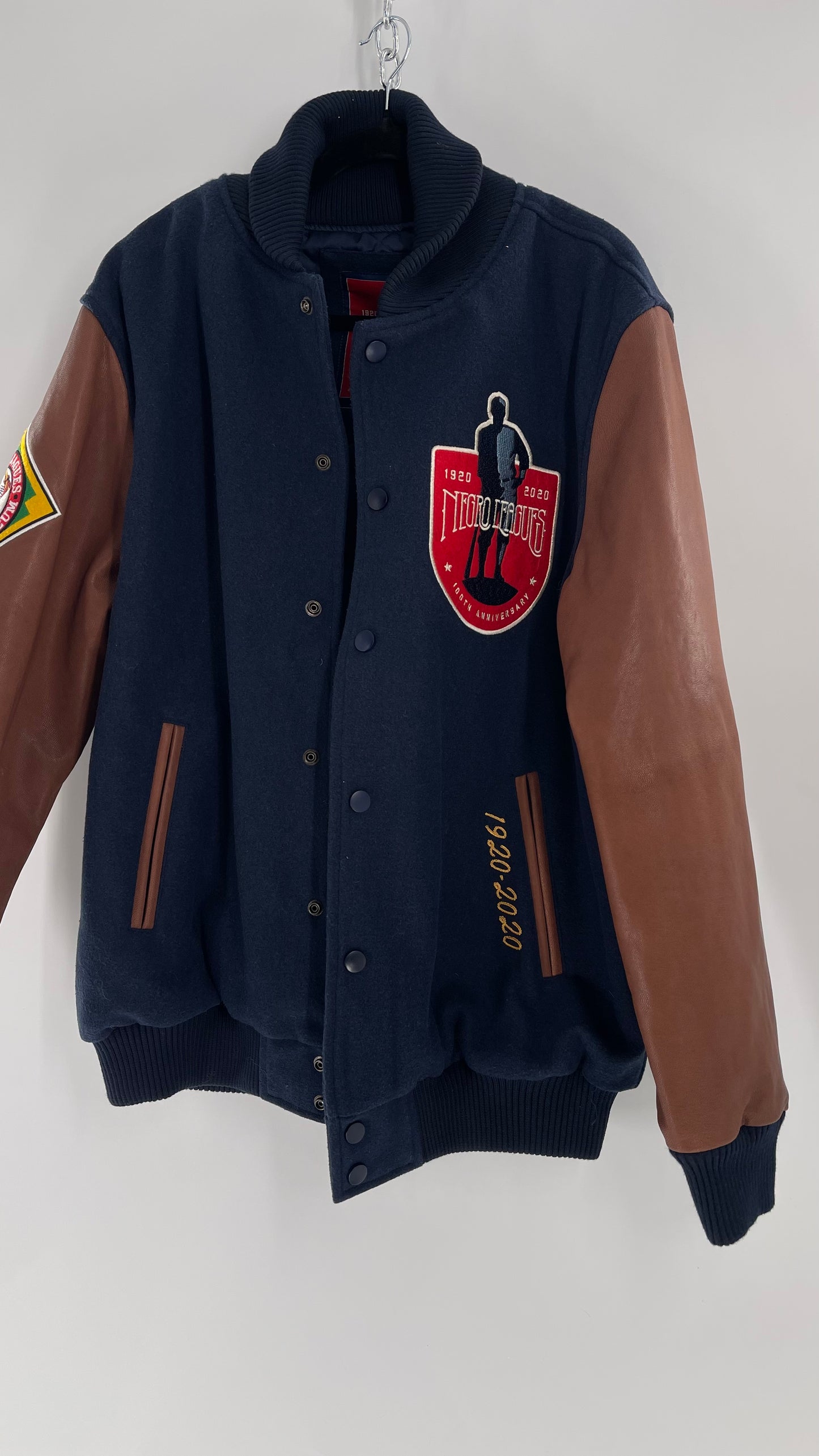 100th Anniversary Negro League Varsity Jacket (XL)