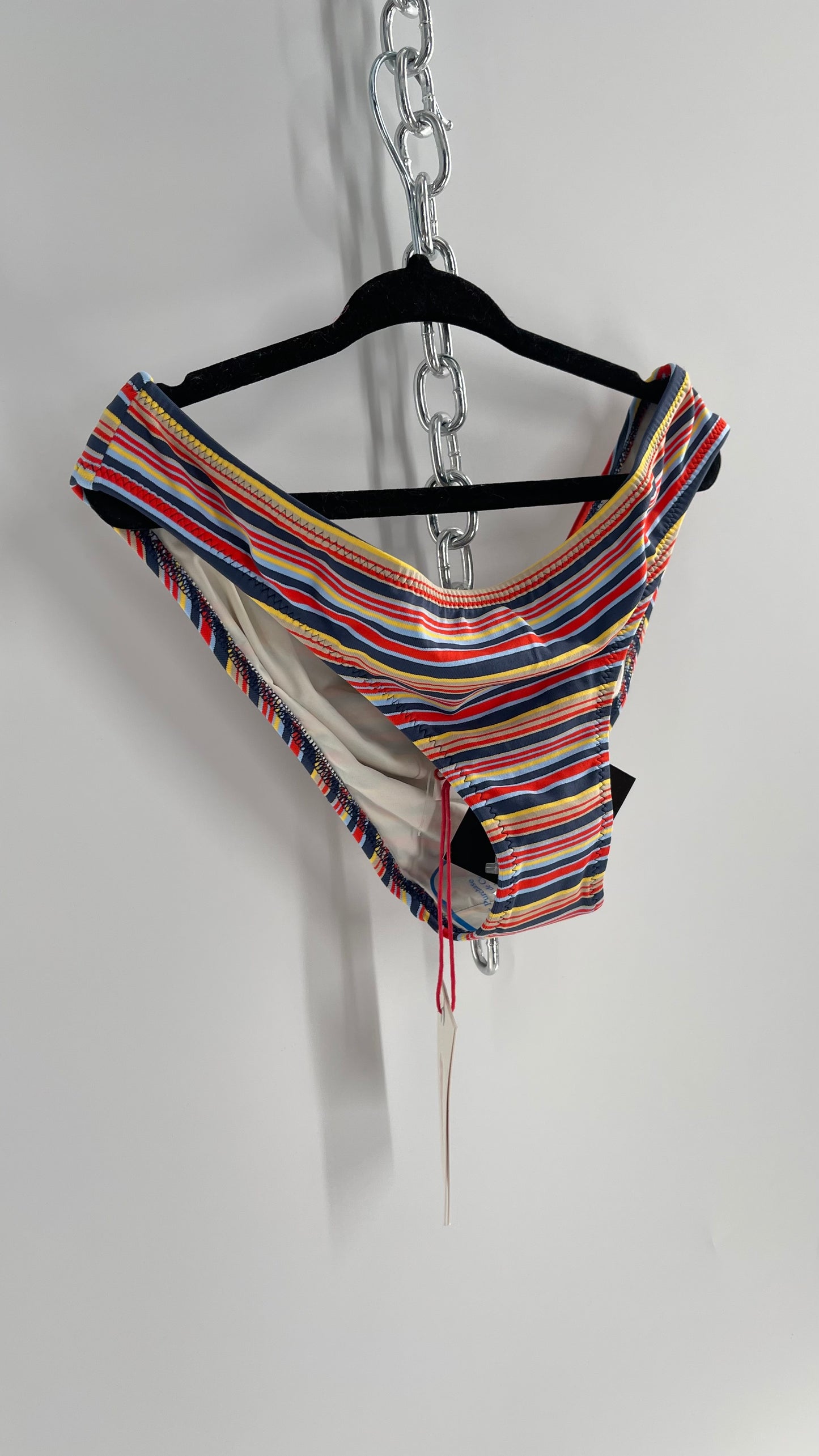 Solid & Striped Chuckee Swim Bottoms with Tags Attached (Small)