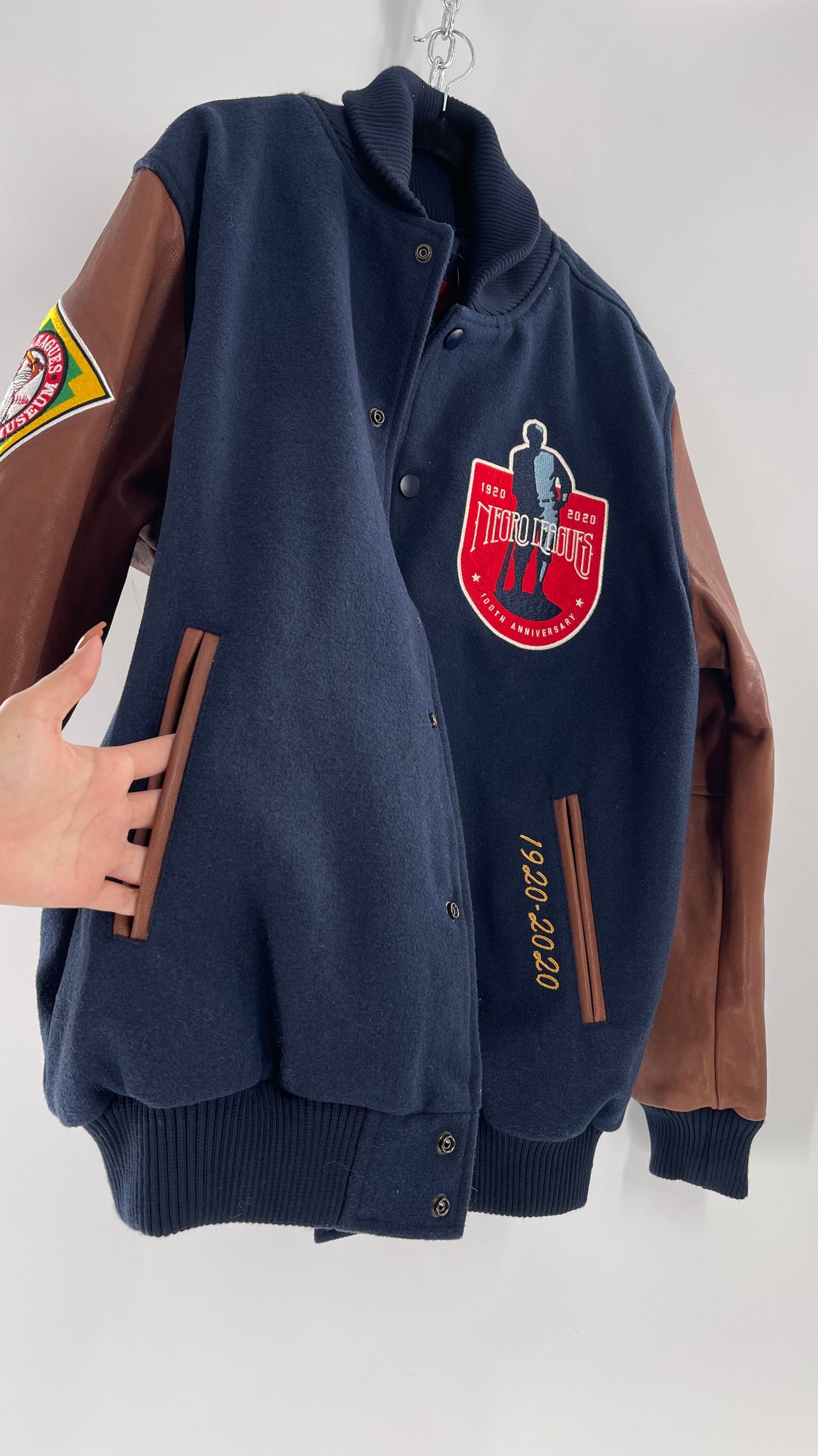 100th Anniversary Negro League Varsity Jacket (XL)