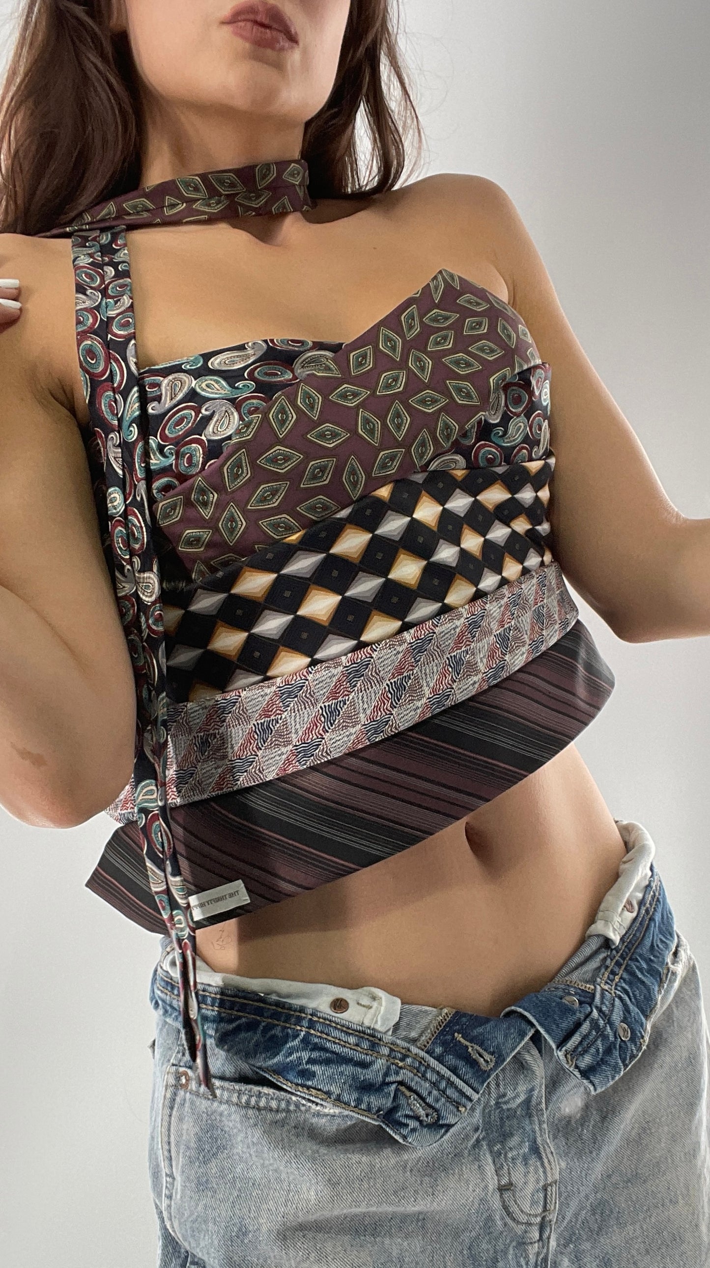 All Tied Up Custom Handmade Top (One Size)