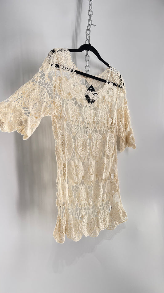 Crochet Blouse (Medium)