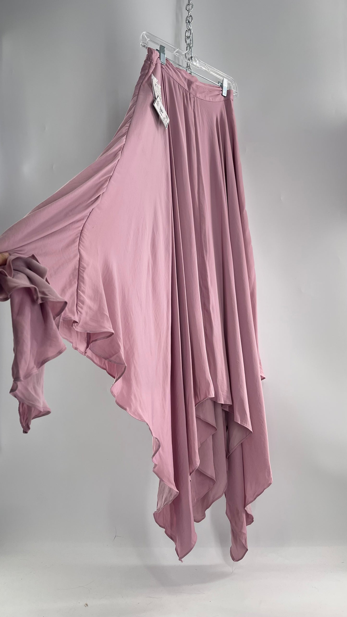 Free People Lavender Handkerchief Hem Skirt with Tags Attached (Medium)