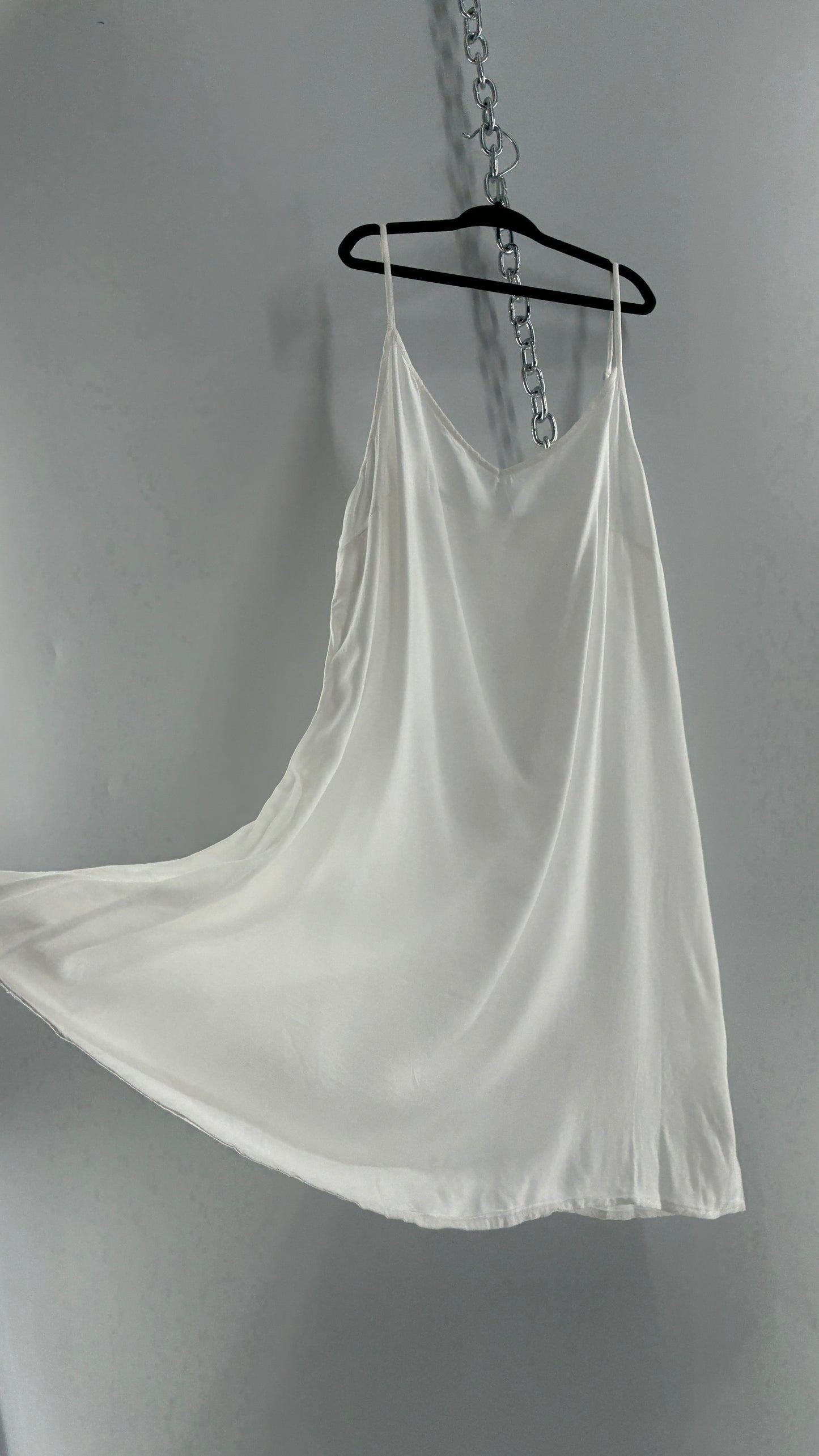 White Slip Dress (8/Medium)