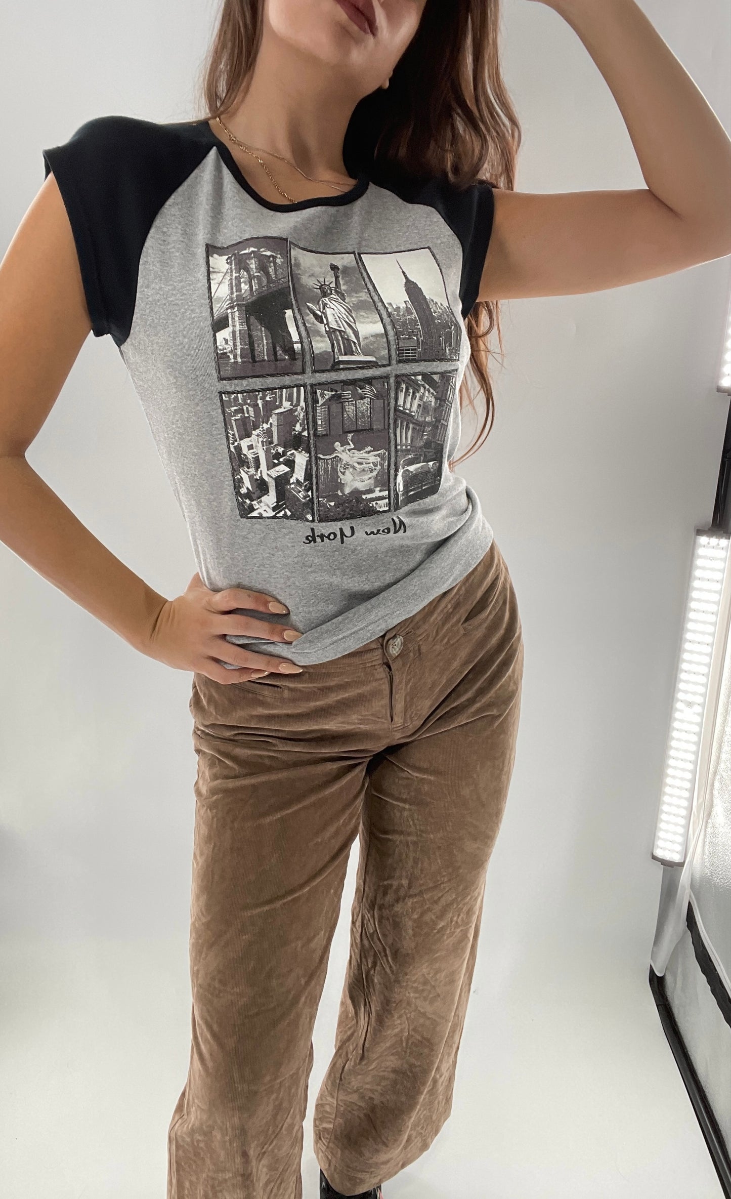 Deadstock 1990s Vintage Kavio! New York Glitter Baby T (XL)