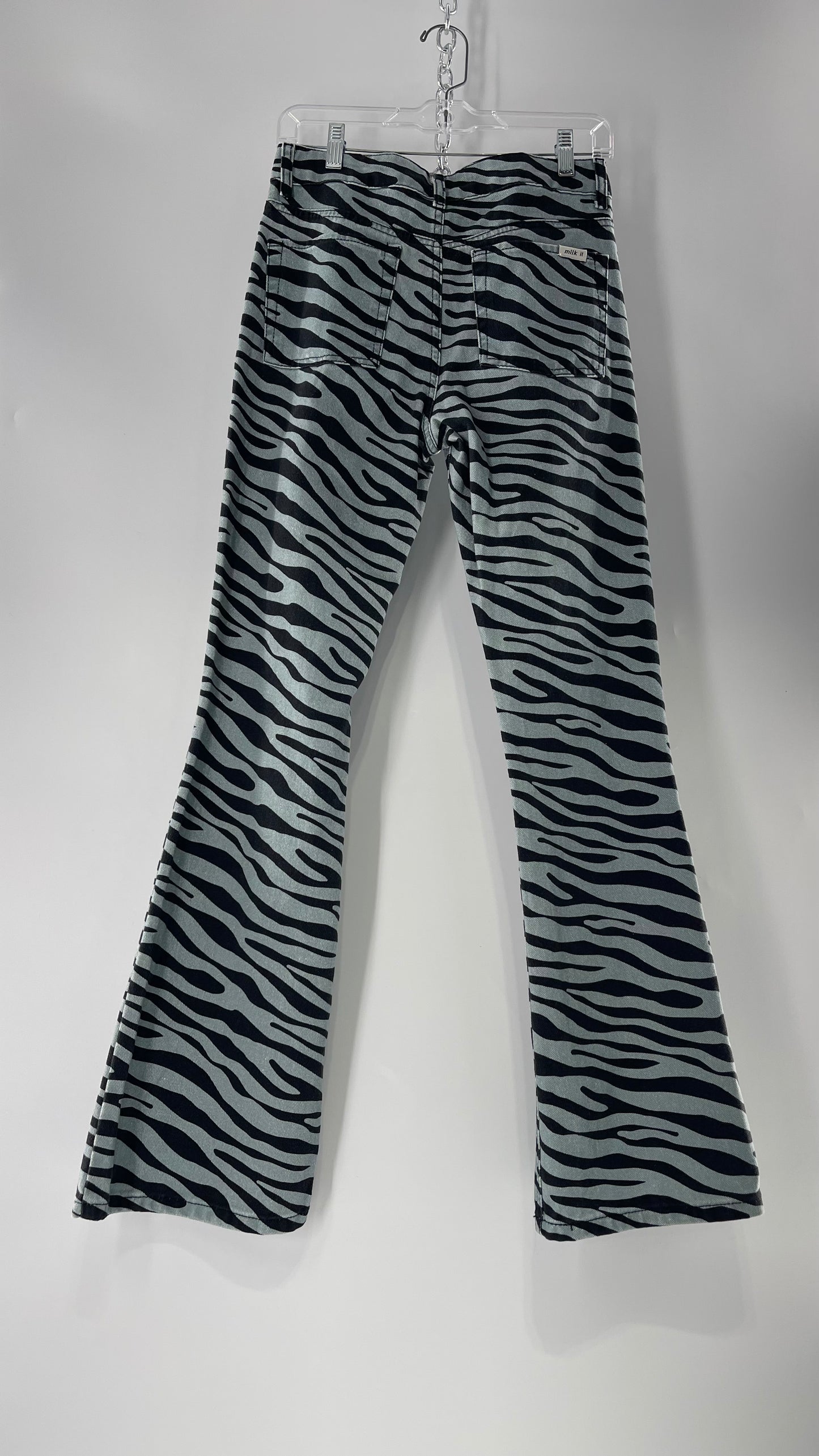 Milk It Baby Blue Kickflares in Zebra Patterning (26)