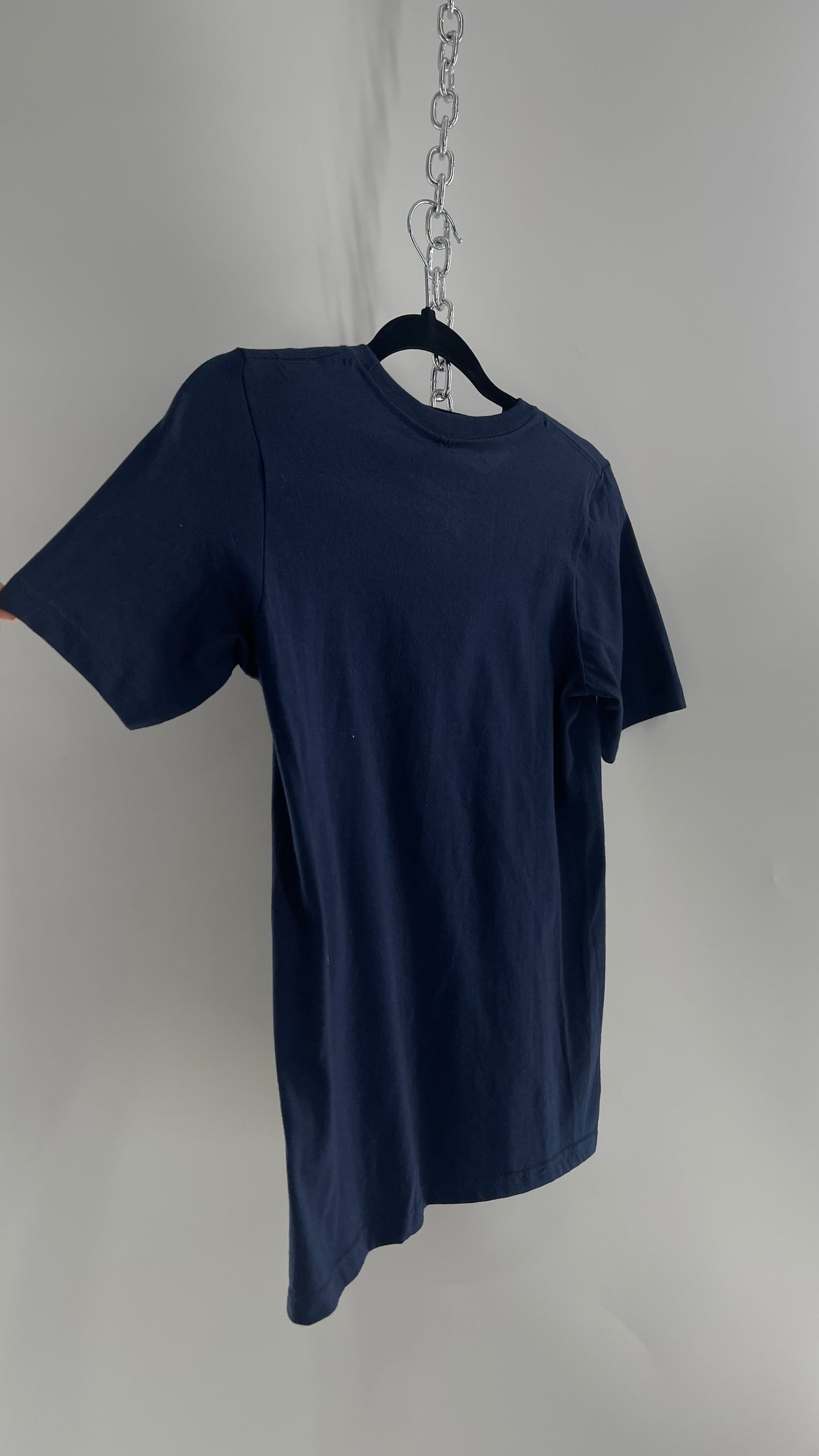 Official Navy Blue Yankees Baby T with Tags Attached Cooperstown Mitchell & Ness (S adult or 10/12 kids)