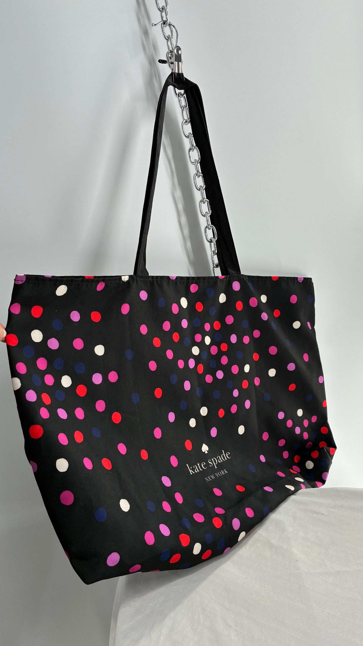 Kate Spade Polka Dotted Oversized Tote Bag