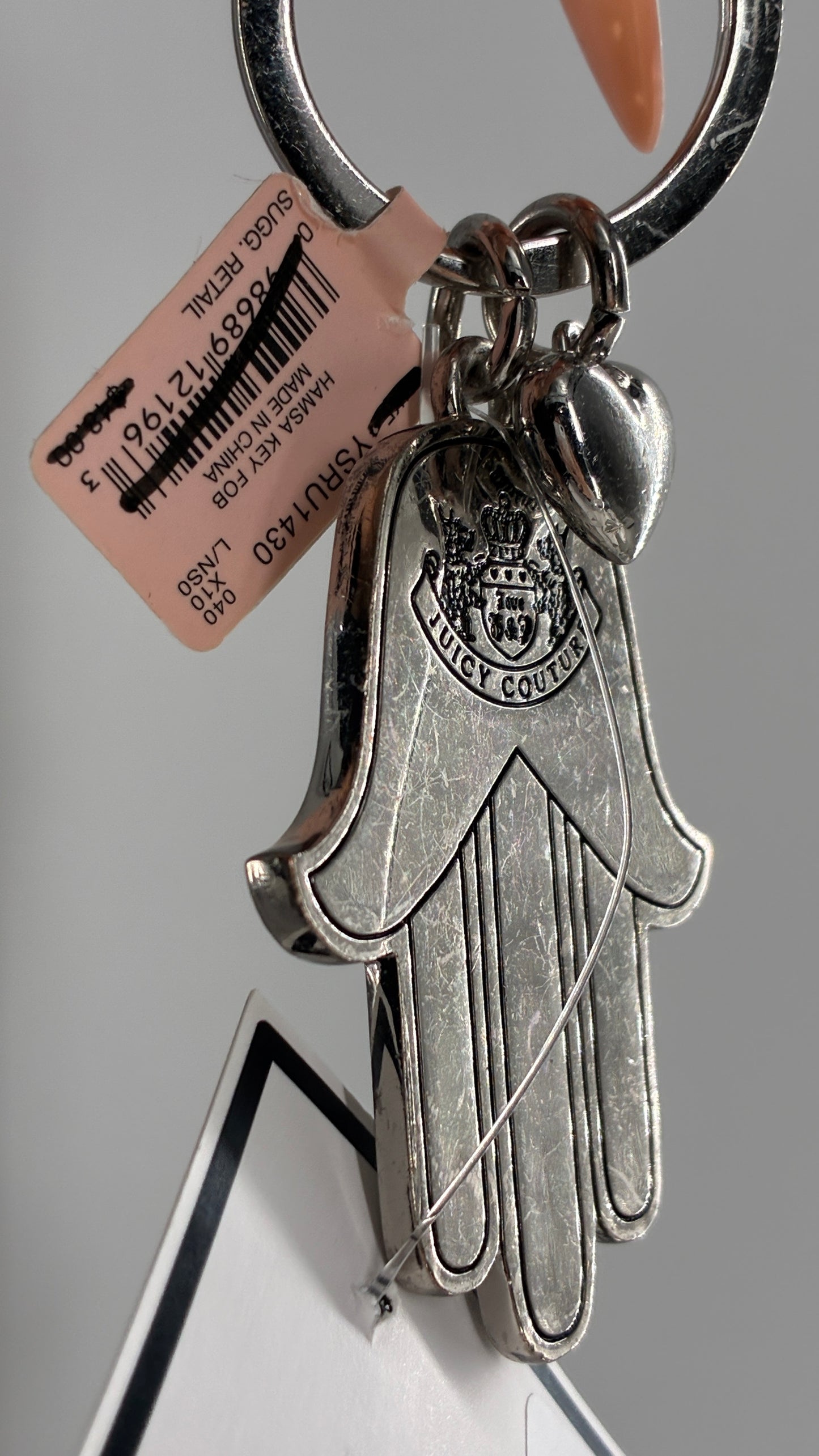 Deadstock Vintage Juicy Couture Evil Eye Keychain Charm