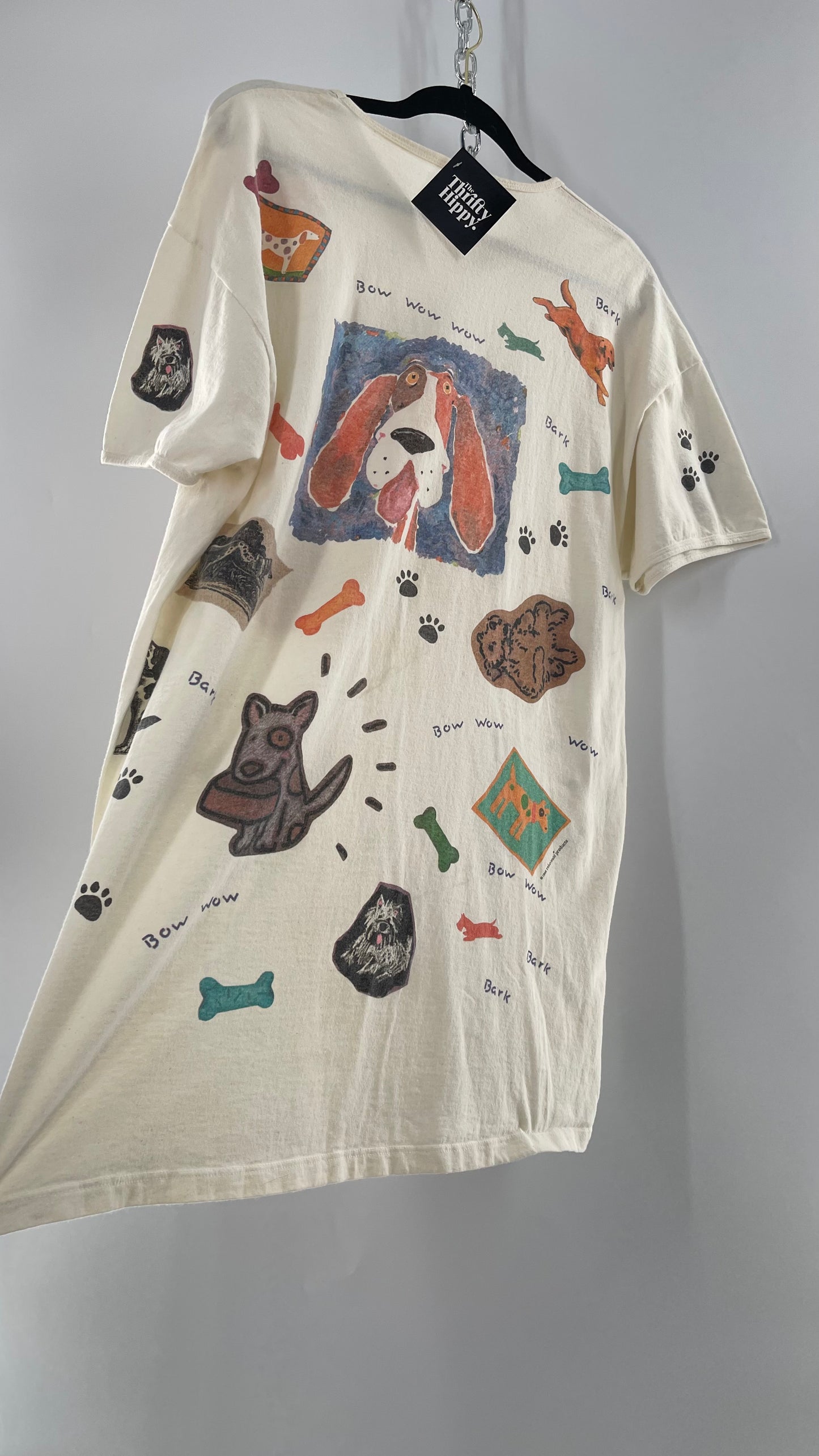 Vintage Bow Wow Oversized Graphic T (XXL)