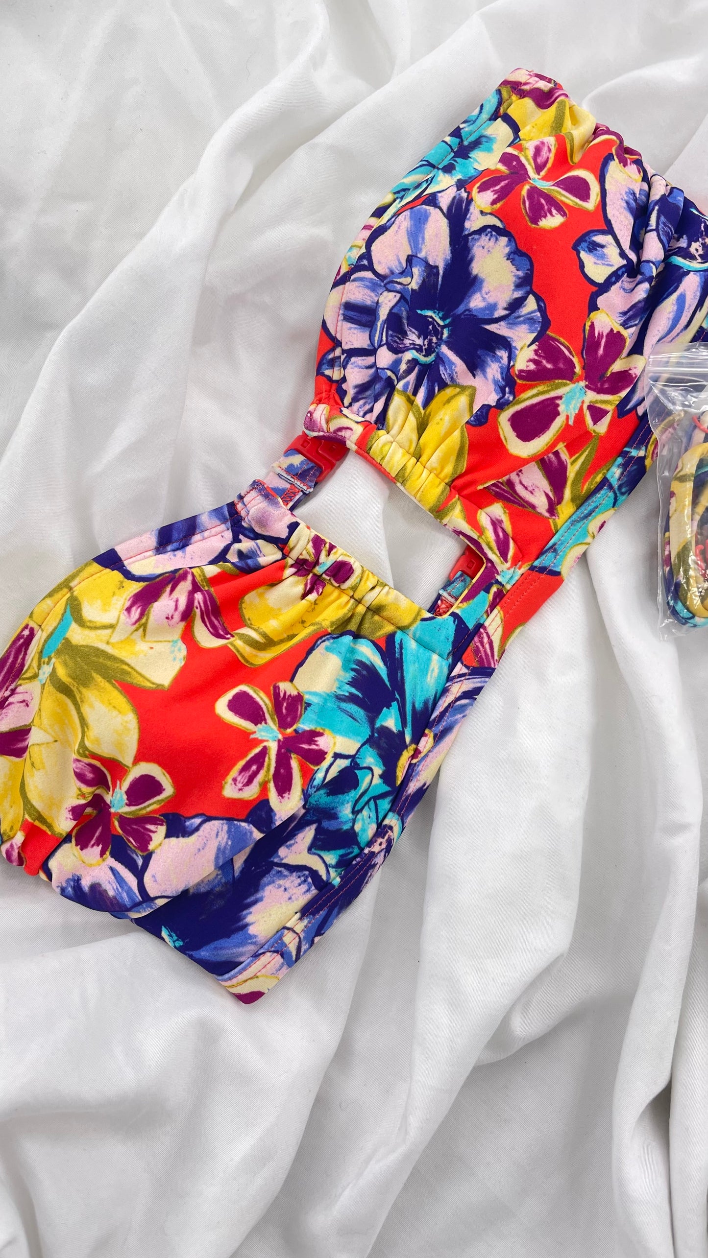 Urban Outfitters Out From Under Tropical Floral Swim Top (Small)