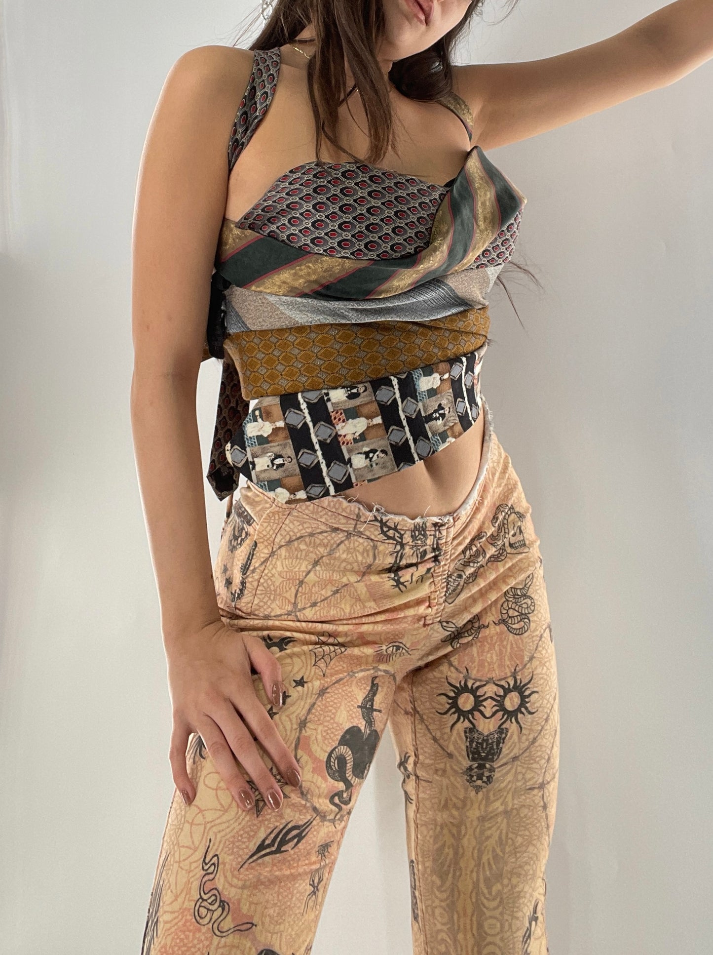 All Tied Up Custom Handmade Top (One Size)