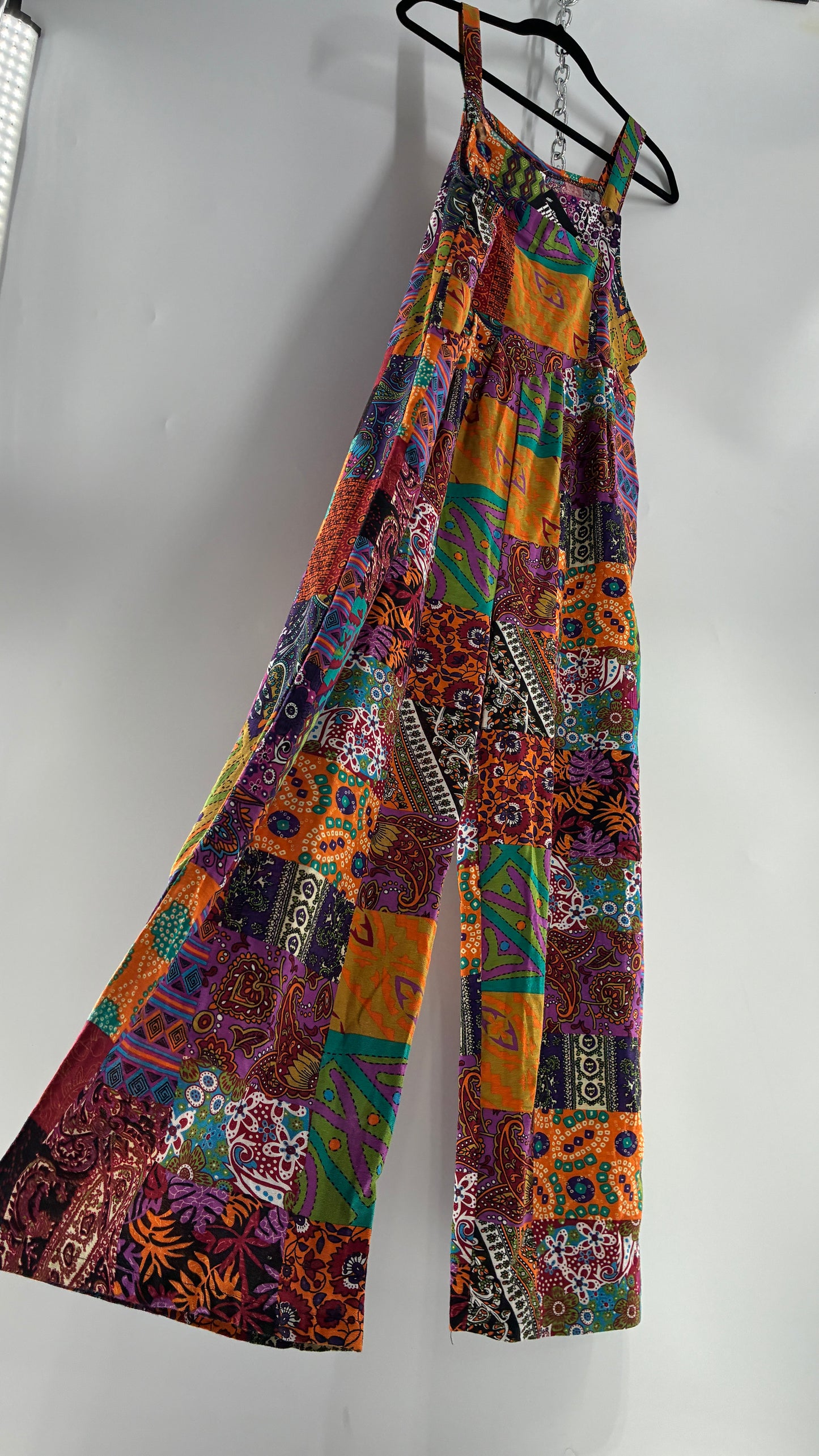 Vintage Patchwork Jumpsuit (Medium)